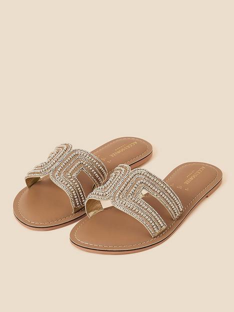 accessorize-bella-gold-beaded-sandal