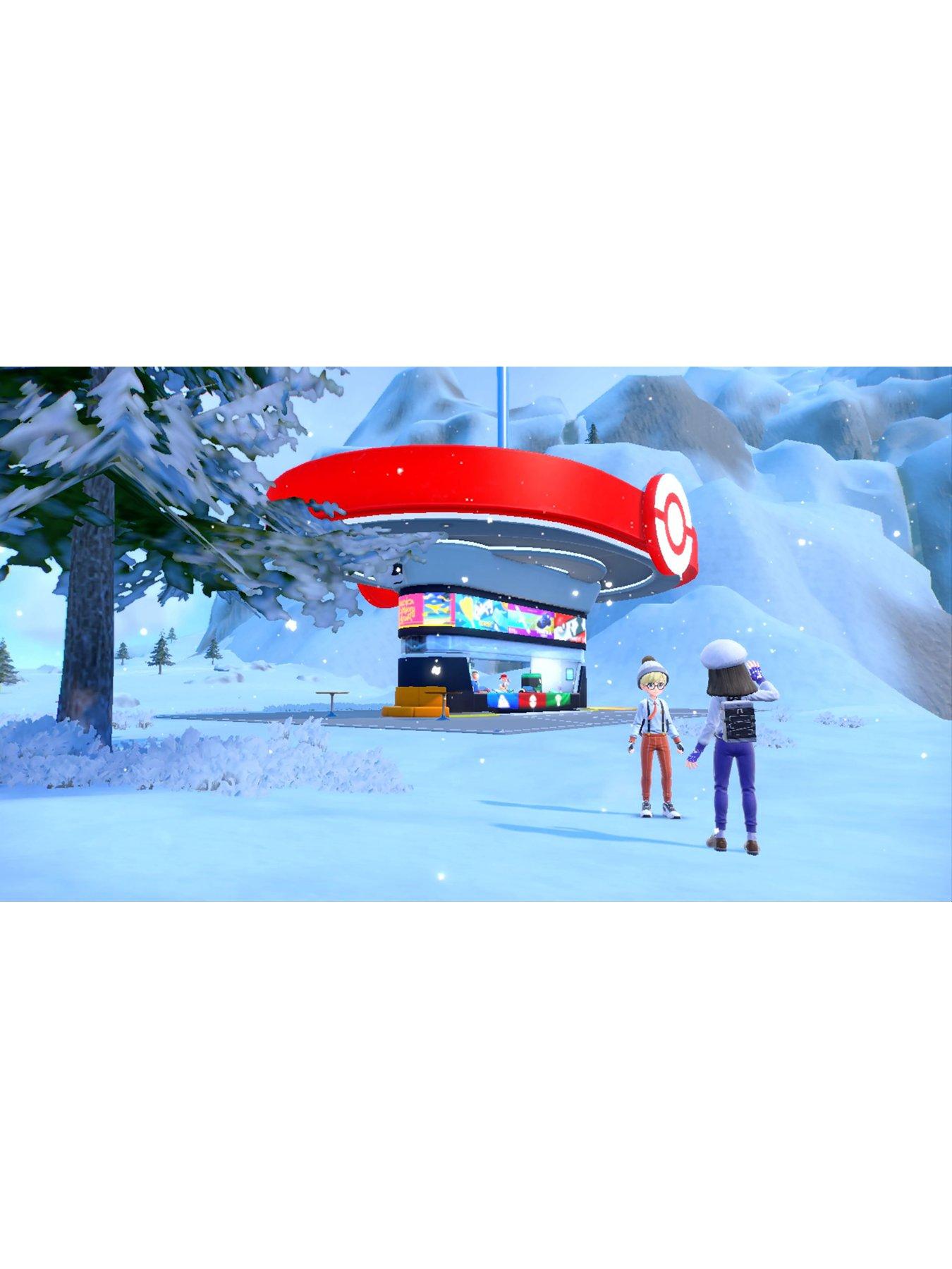 Image 4 of 8 of Nintendo Switch OLED White Console with Pokemon Scarlet &amp; Pokemon Violet