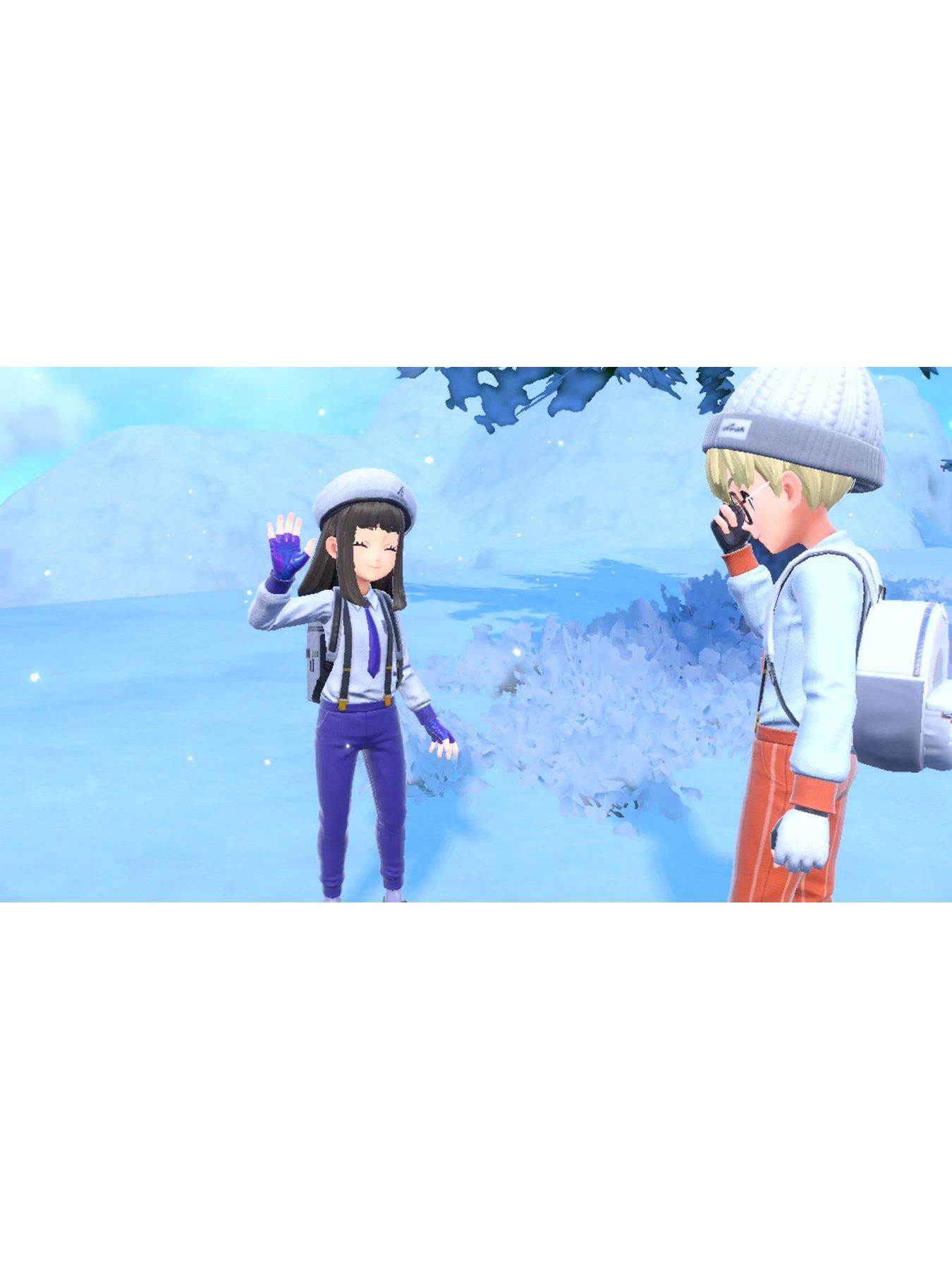 Image 7 of 8 of Nintendo Switch OLED White Console with Pokemon Scarlet &amp; Pokemon Violet