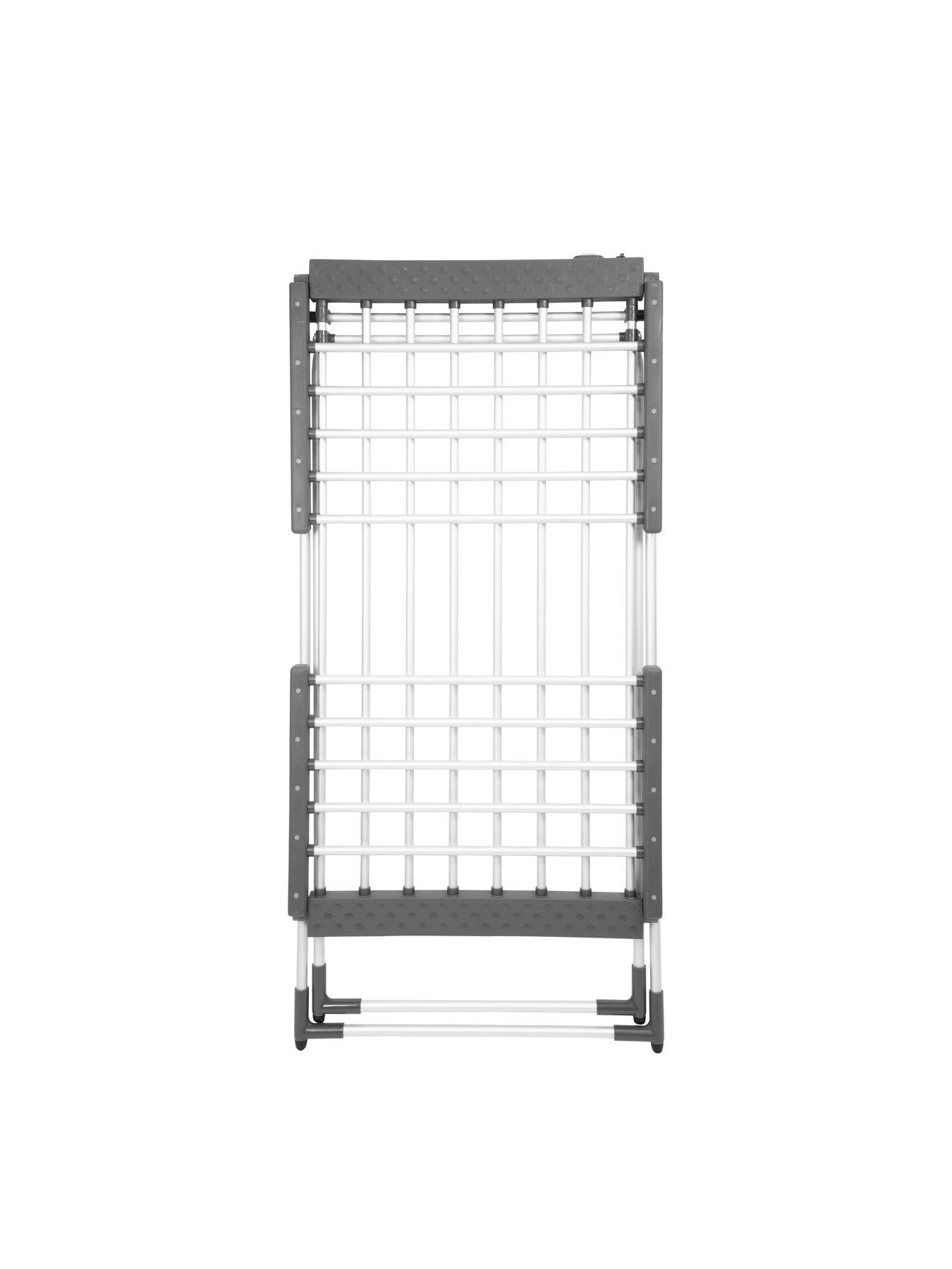 Black and cheap decker heated airer