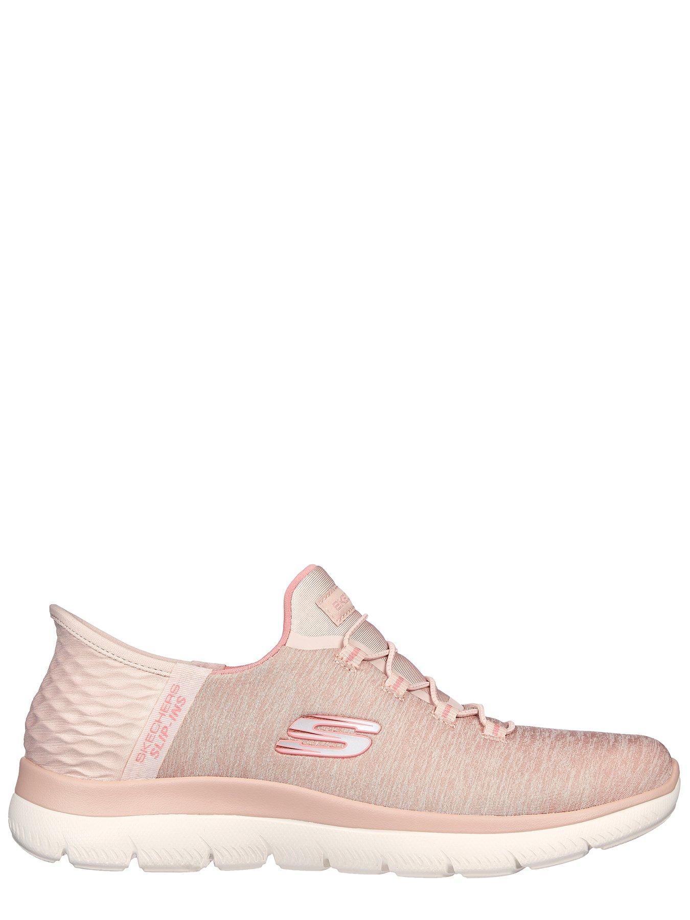 Skechers summit mesh pink clearance