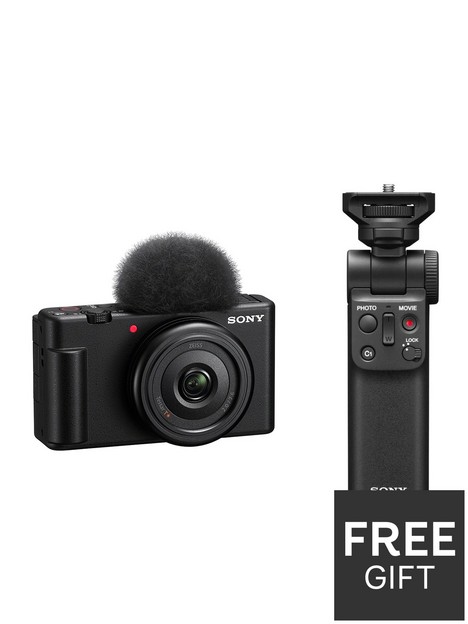 sony-vlog-camera-zv-1f-digital-camera-vari-angle-screen-4k-video-slow-motion-vlog-features-black-with-free-grip