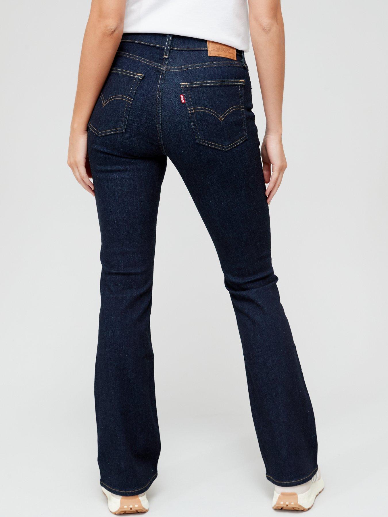Image 2 of 4 of Levi's 725 High-rise Bootcut Jeans - Blue Wave Rinse