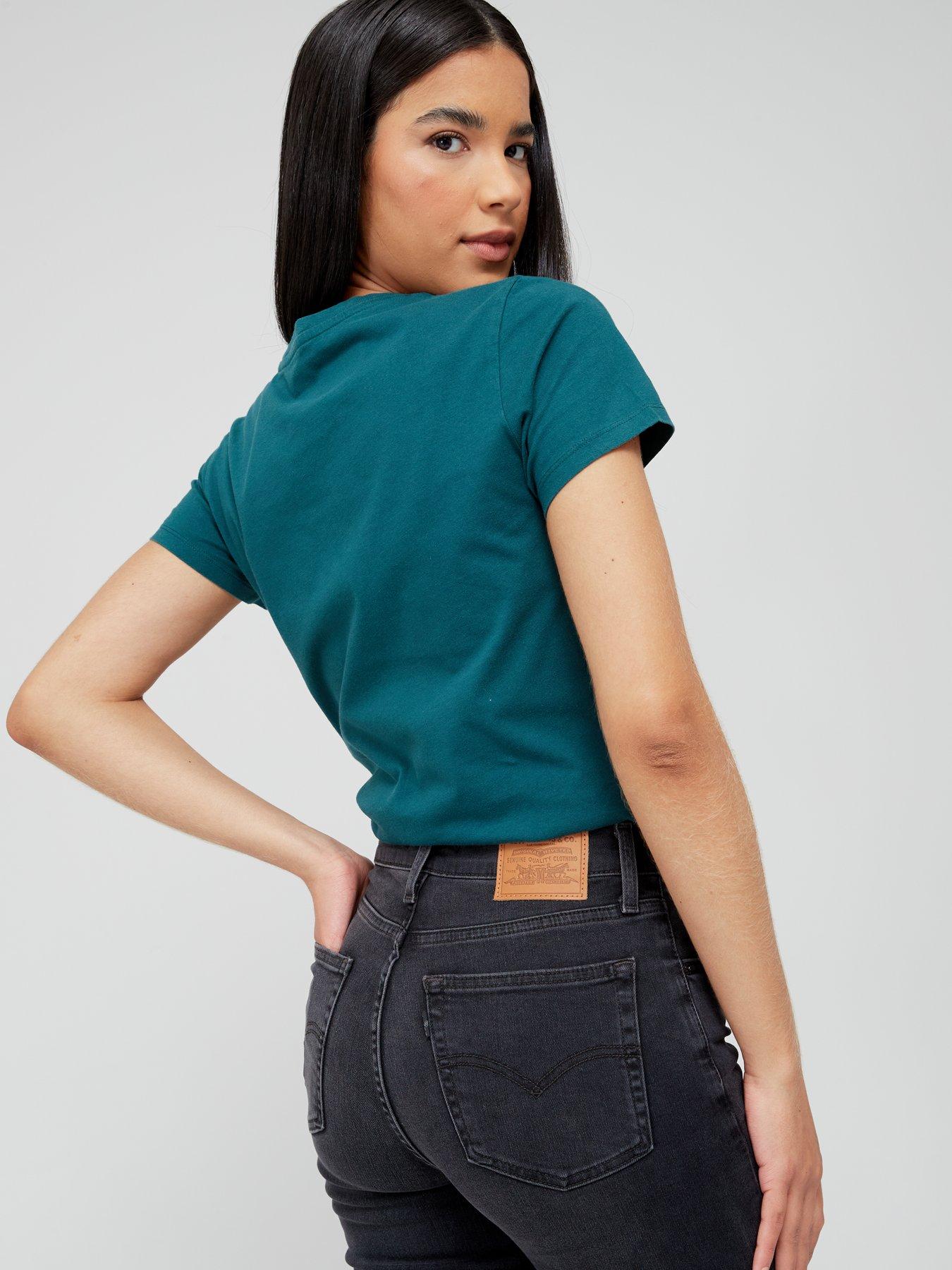 Image 4 of 4 of Levi's 724&trade;&nbsp;High Rise Slim Straight Jeans - Never Forget Grey