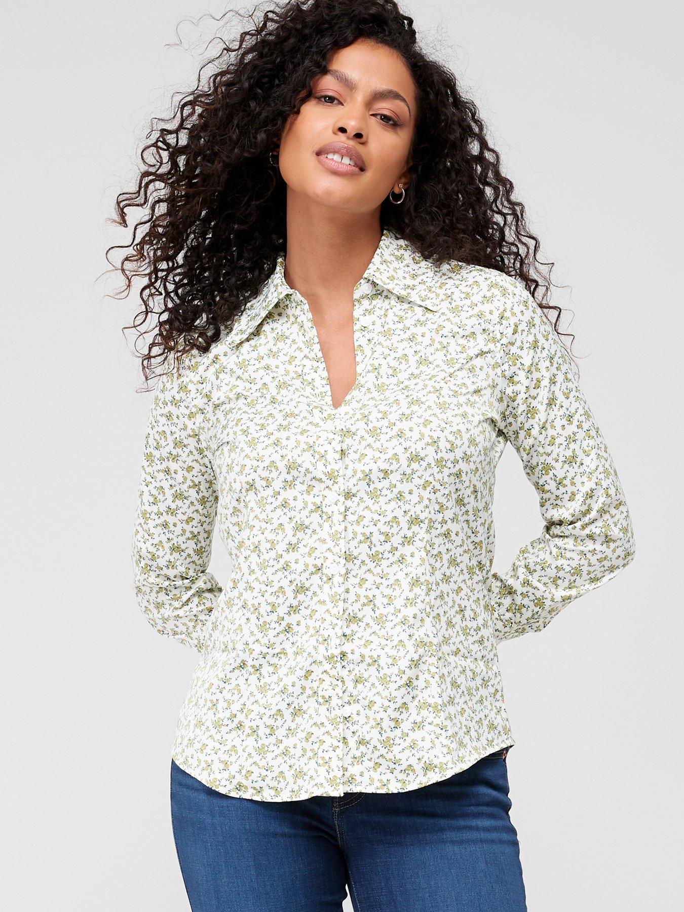Image 1 of 4 of Levi's Maeve Blouse - Green