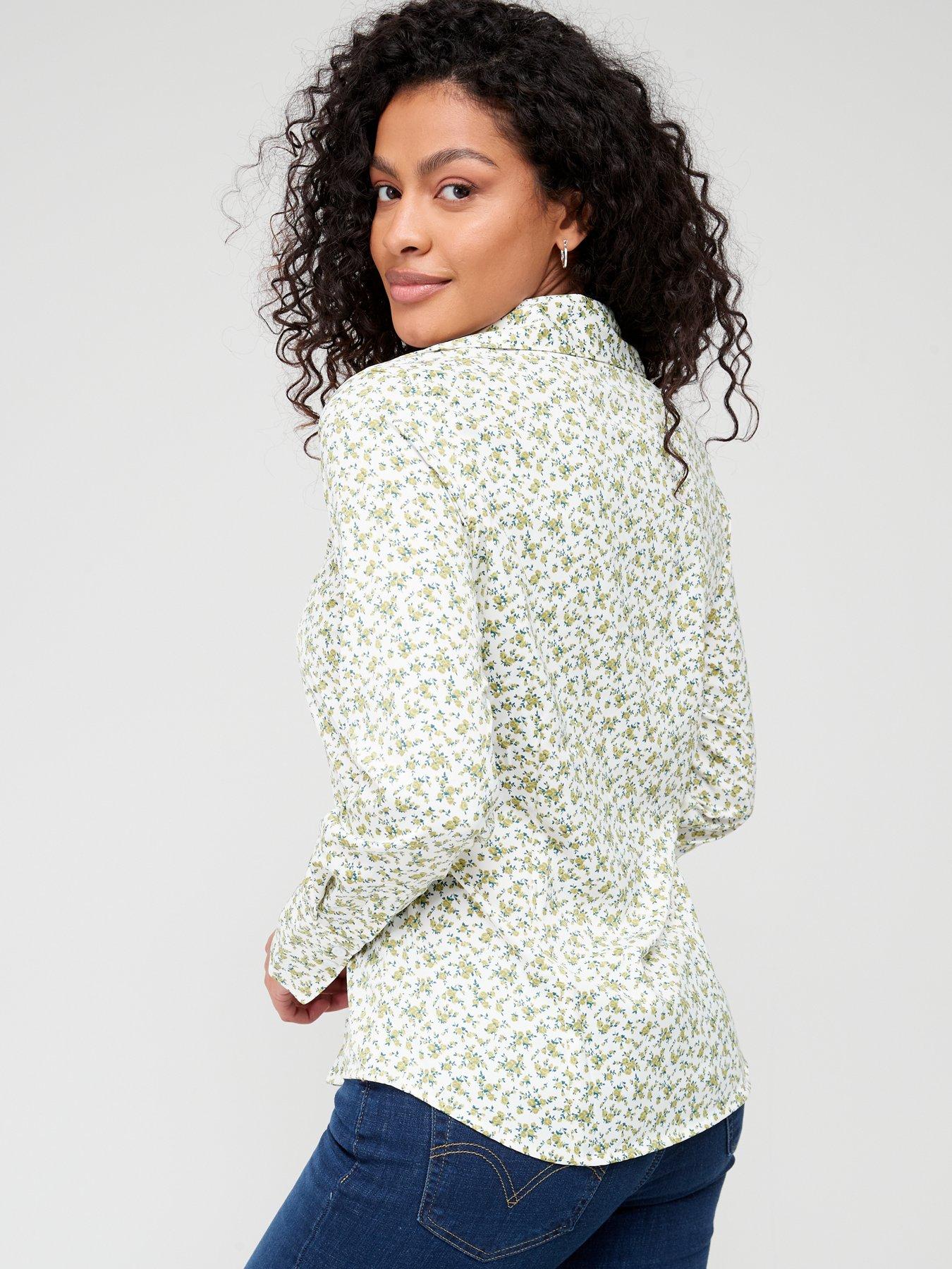 Image 2 of 4 of Levi's Maeve Blouse - Green