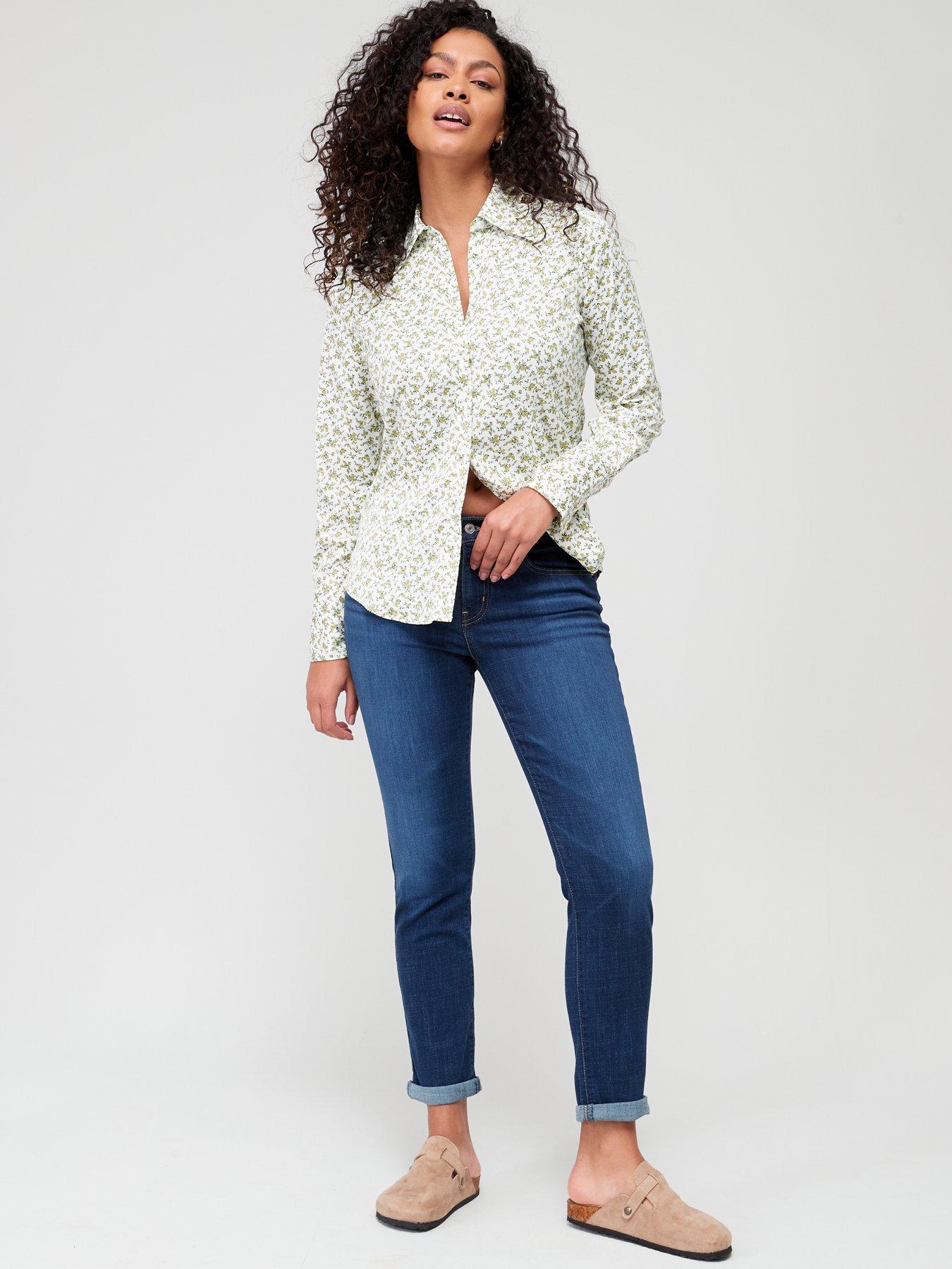 Image 3 of 4 of Levi's Maeve Blouse - Green