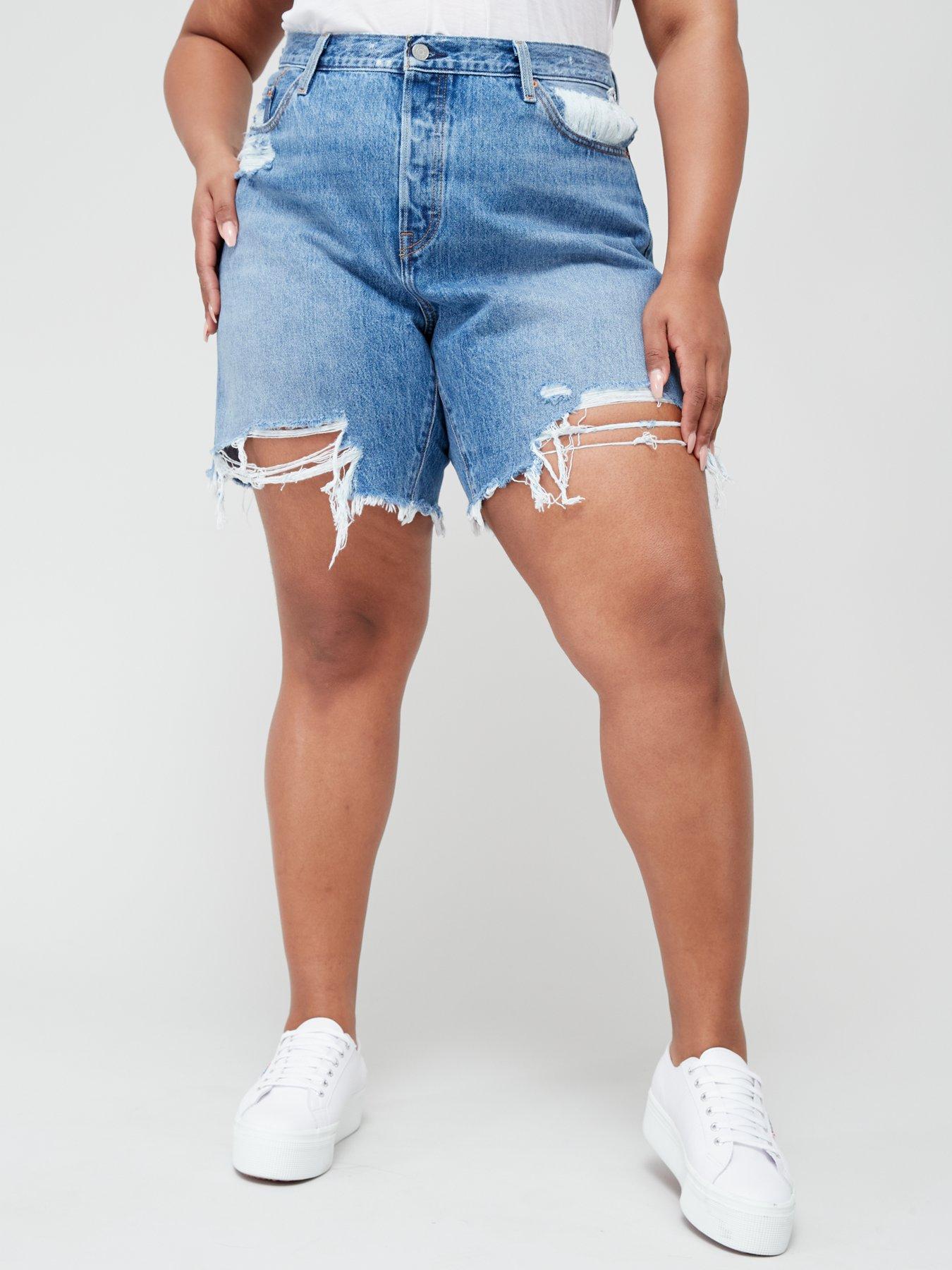 Levi's plus size bermuda hot sale shorts