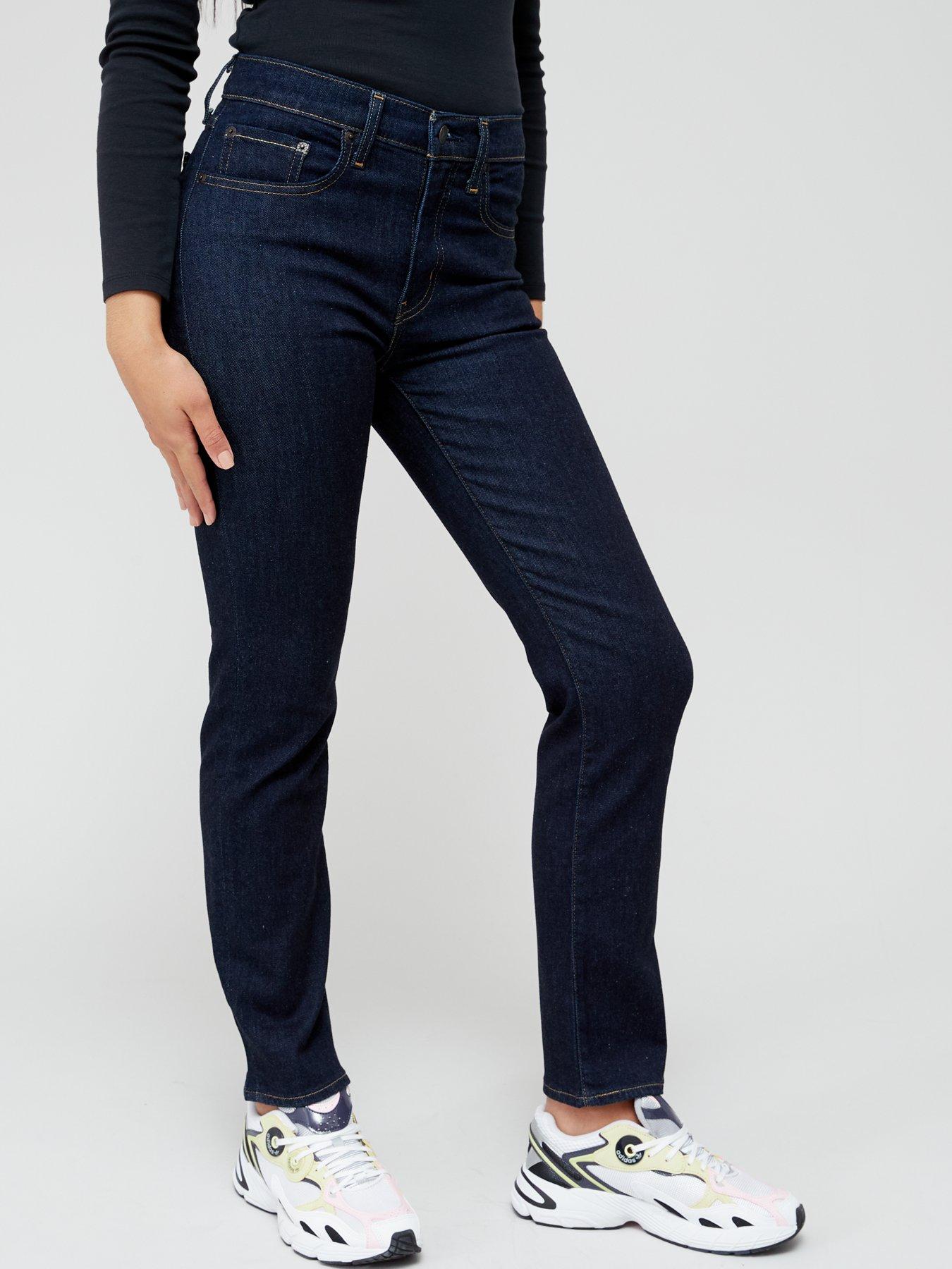 undefined 724™ High Rise Straight Jean - Blue Wave Rinse