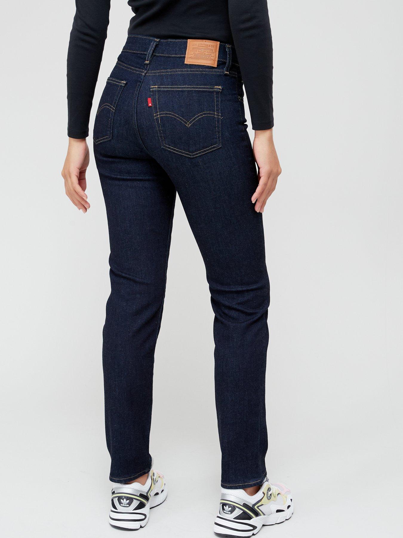 Levi's 724™ High Rise Straight Jean Blue Wave Rinse Littlewoods