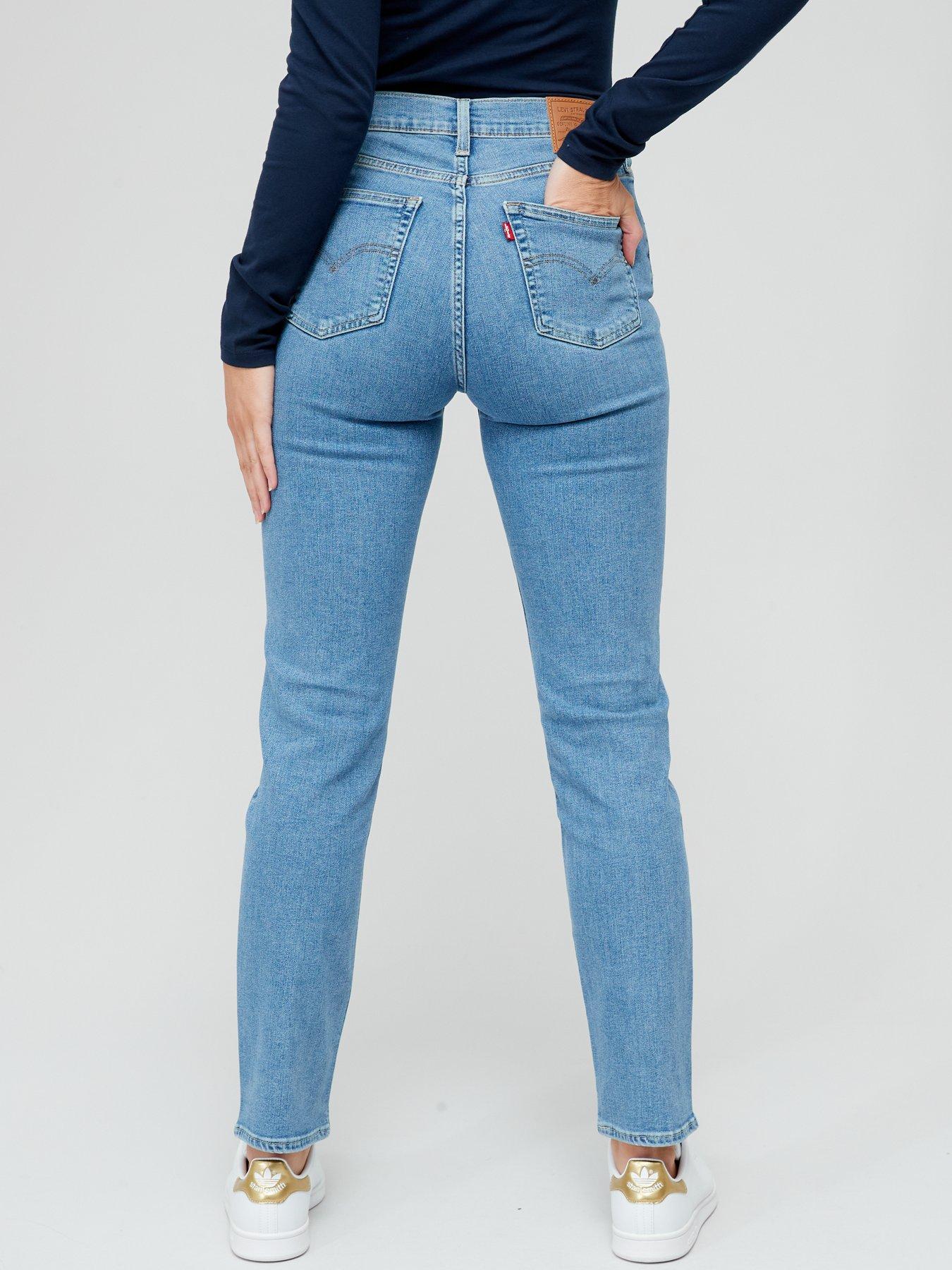 stillFront image of levis-724trade-high-rise-straight-jean-blue-wave-light