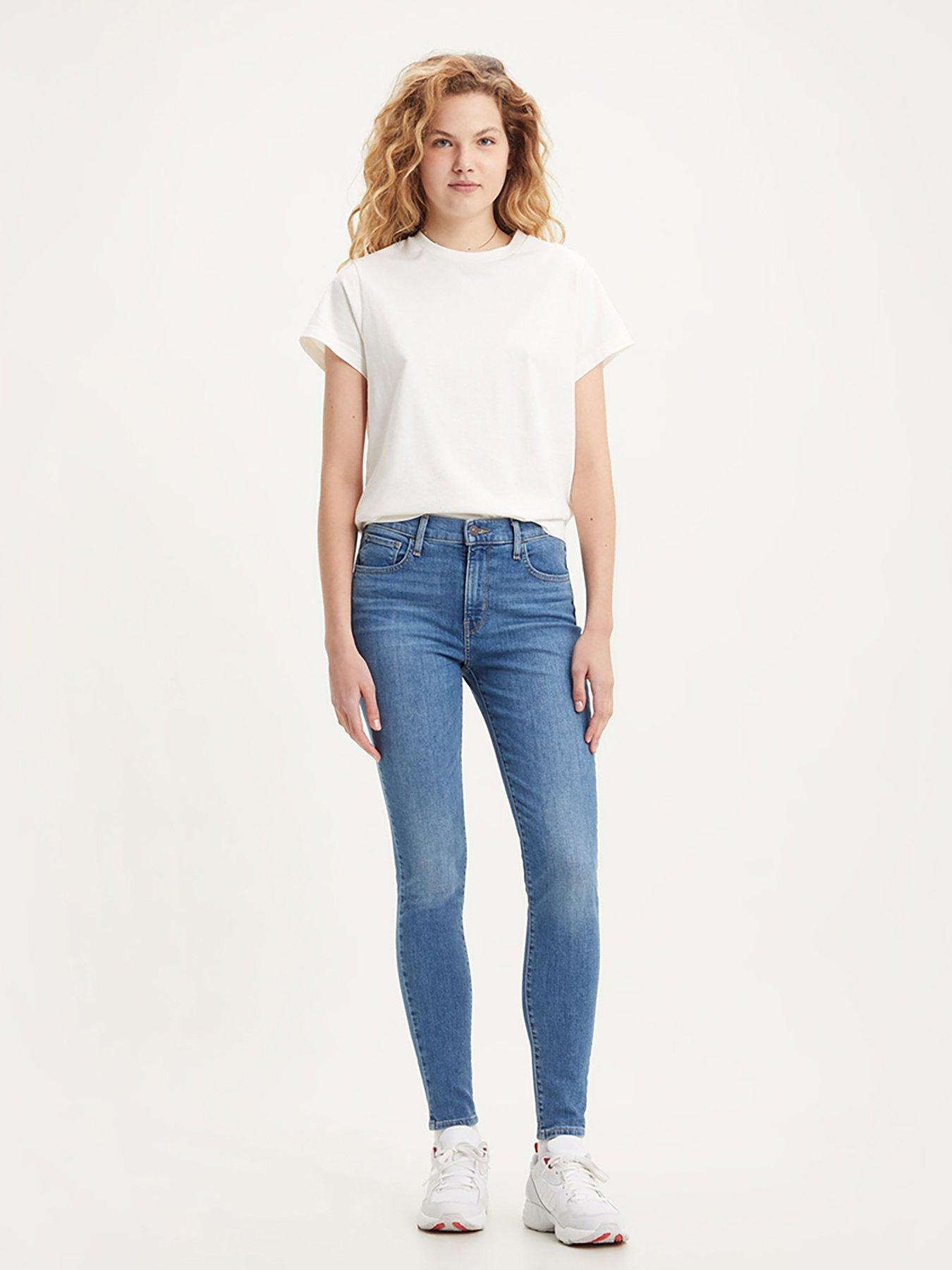 Levi s 720 Hirise Super Skinny Jean Who Said Blue littlewoods