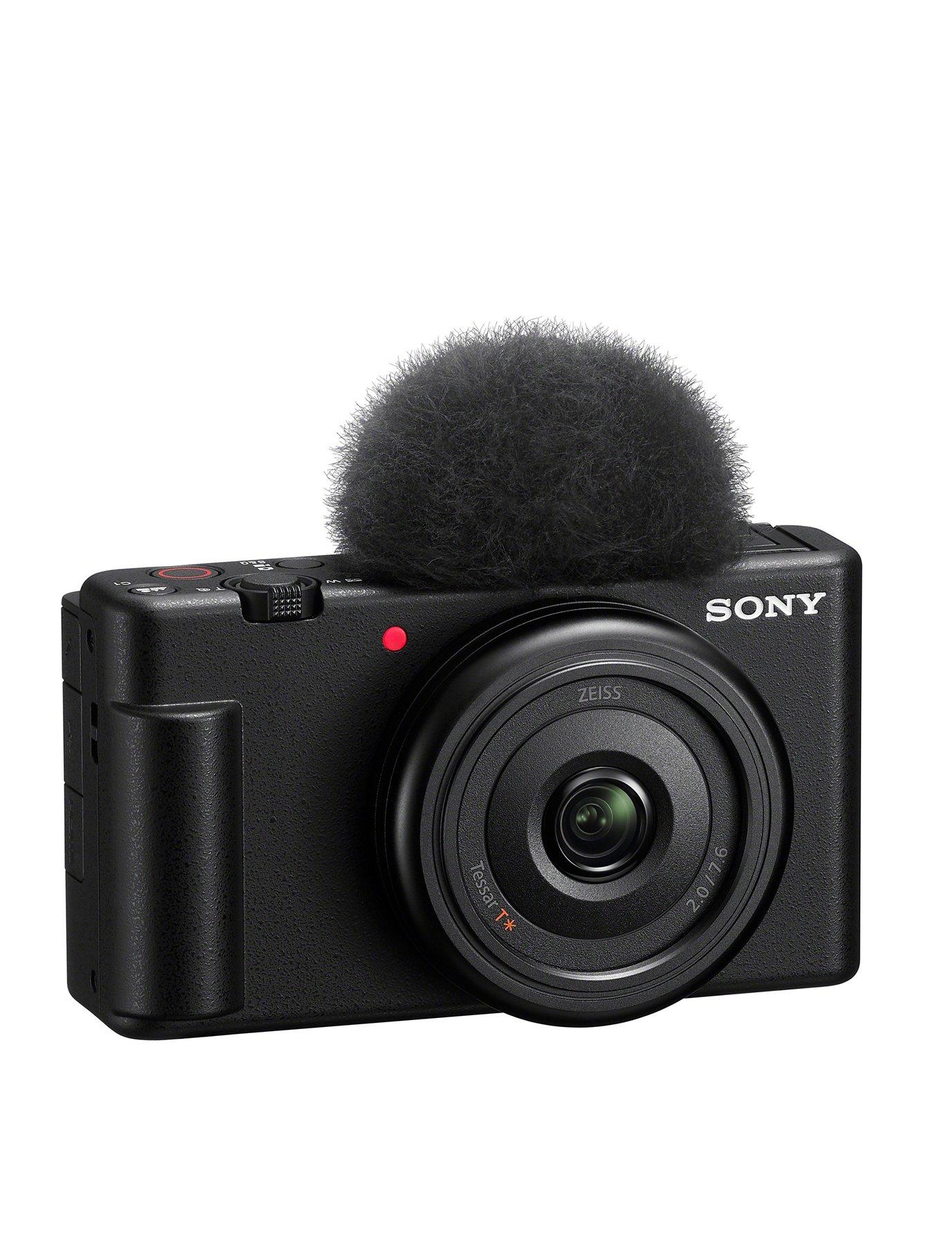  image of sony-vlog-camera-zv1fbdieu-digital-camera-vari-angle-screen-4k-video-slow-motion-vlog-features-amp-compactible-multifunctional-wireless-handgrip