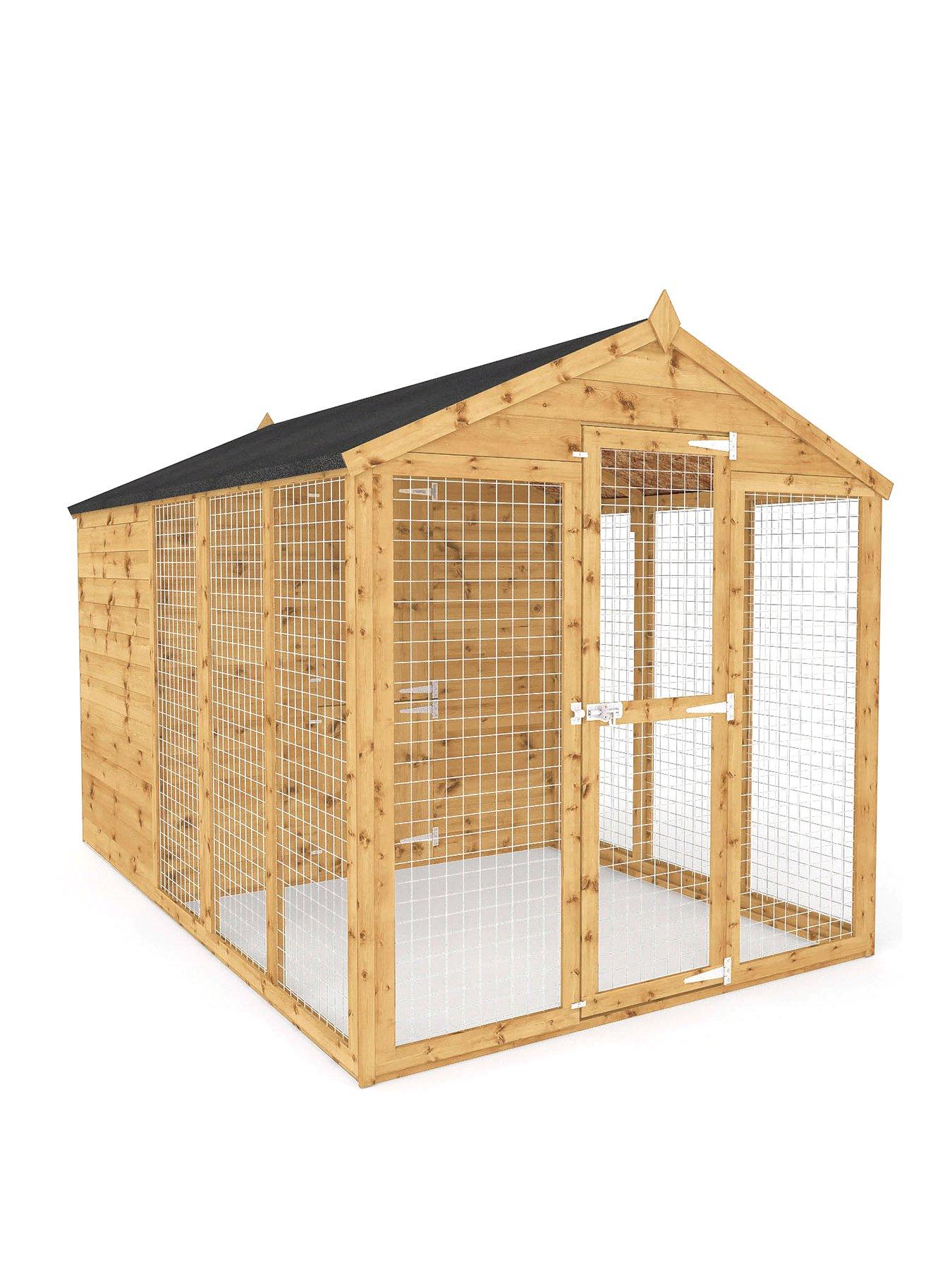 undefined 10 x 6 Staffordshire Dog Kennel  &  Run