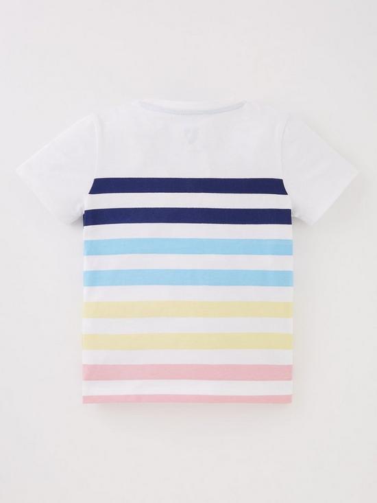 back image of lucy-mecklenburgh-boys-horizontal-stripe-t-shirt-multi