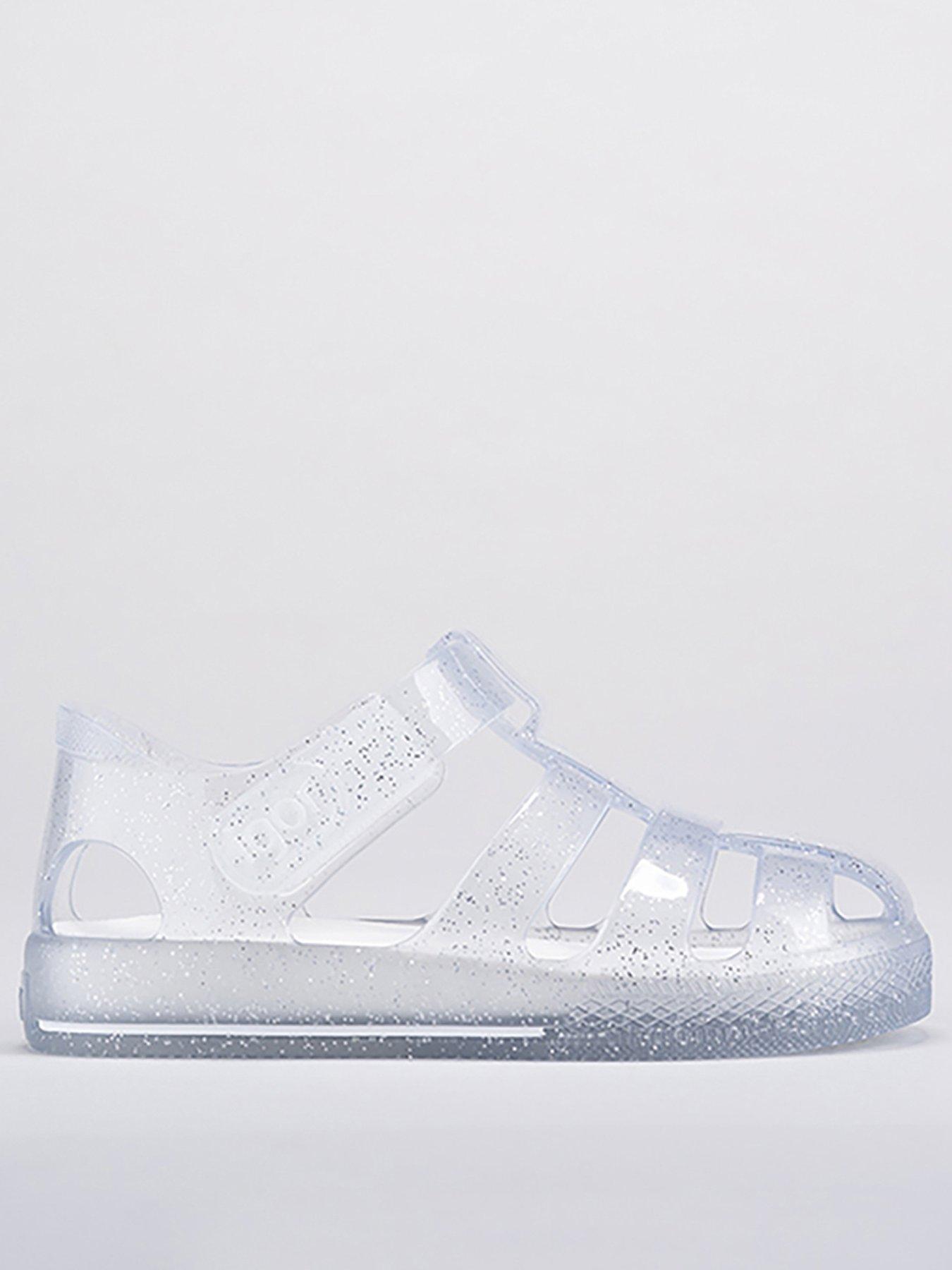 Igor Star Glitter Jelly Sandal - Clear