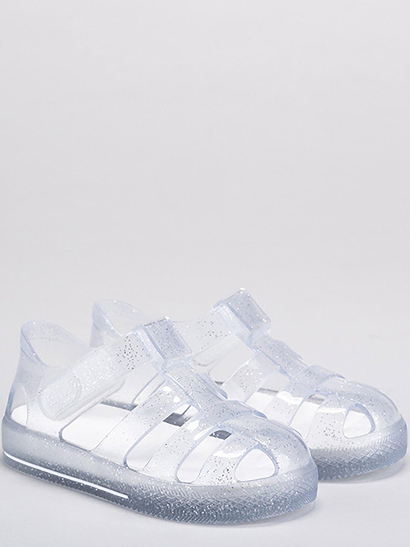  image of igor-star-glitter-jelly-sandal-clear