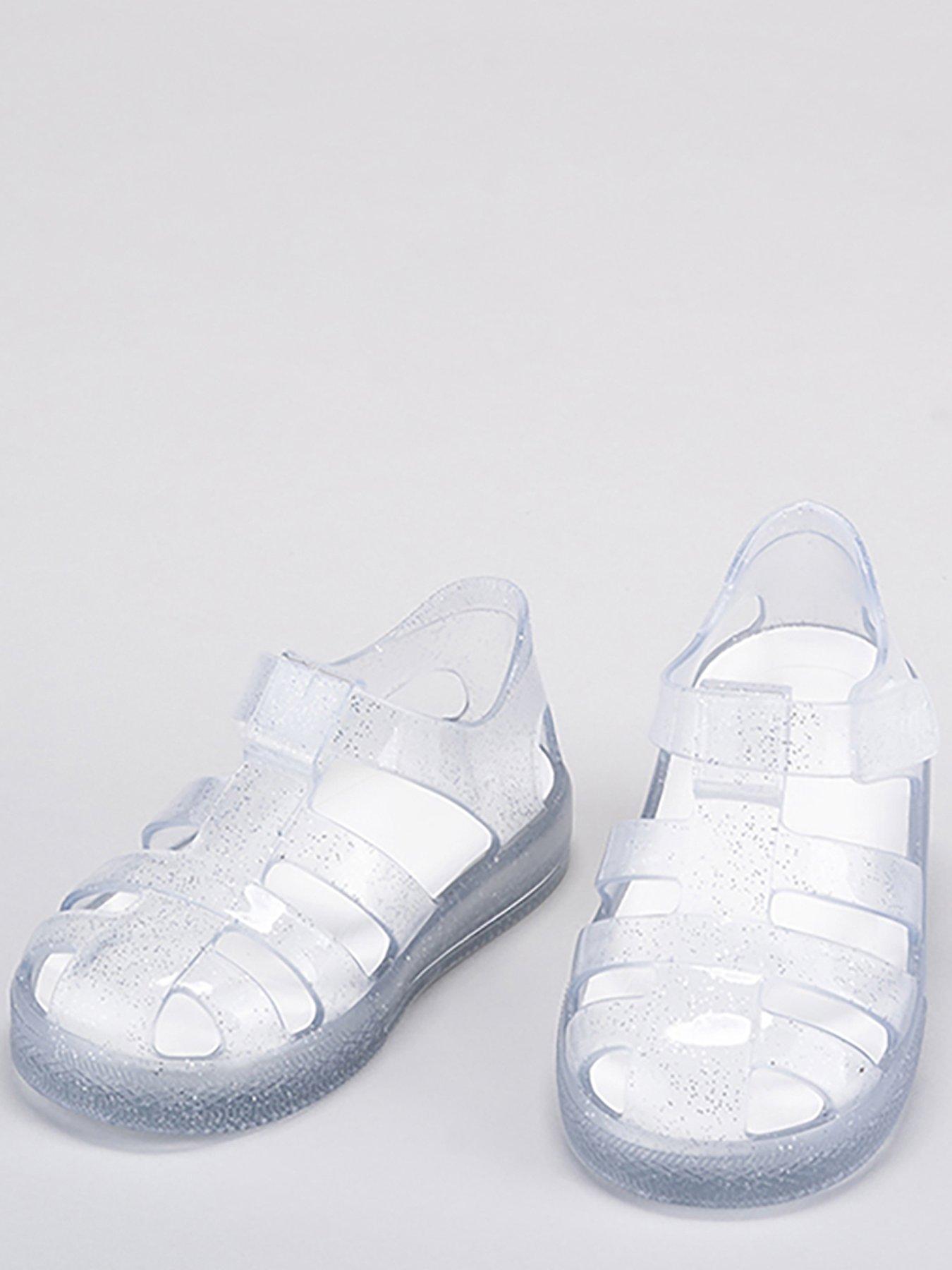  image of igor-star-glitter-jelly-sandal-clear