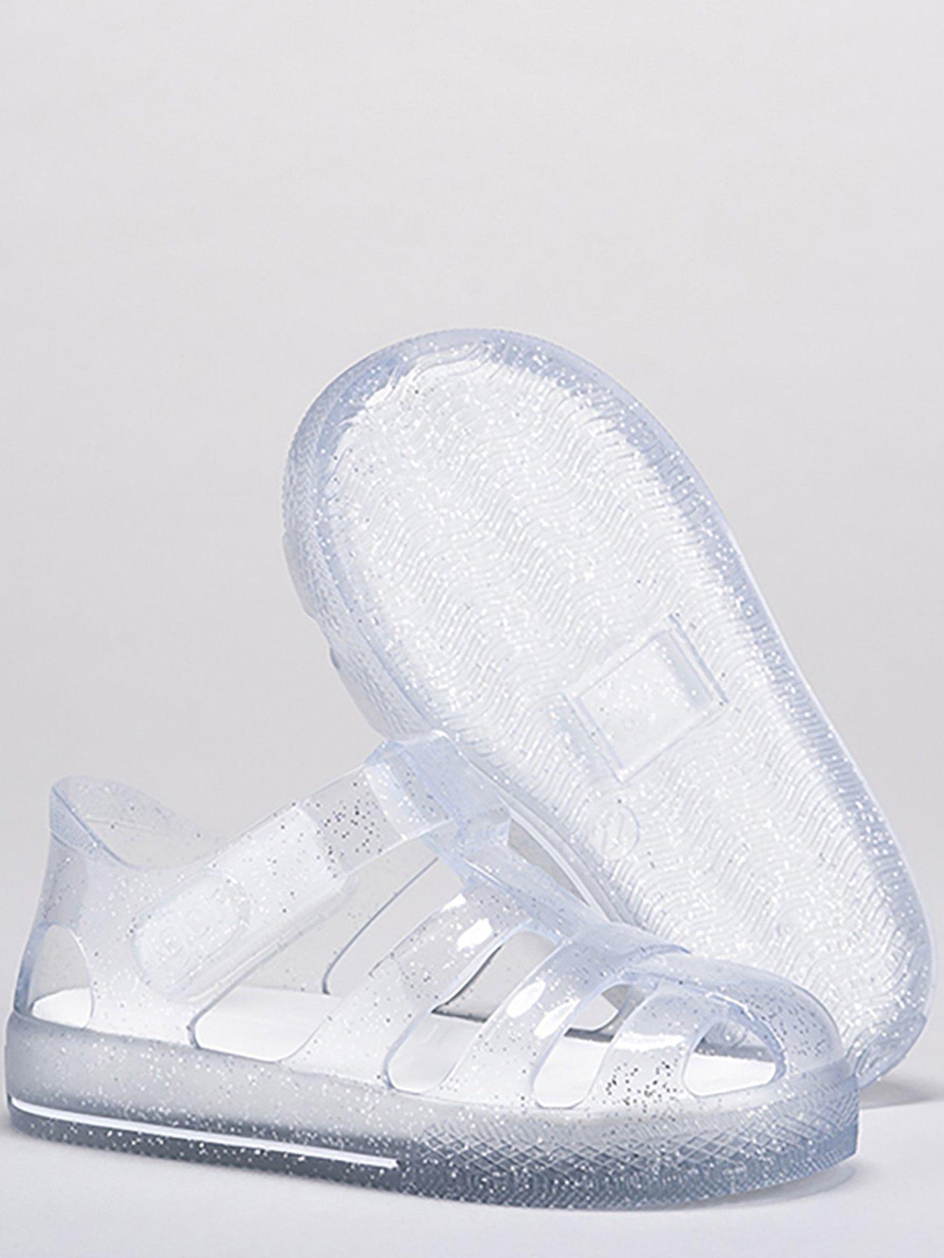  image of igor-star-glitter-jelly-sandal-clear