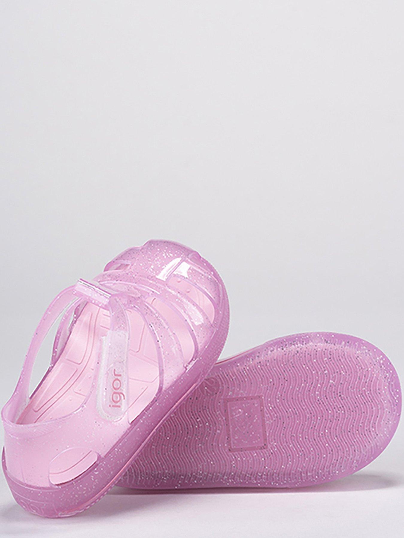  image of igor-star-glitter-jelly-sandal-multi
