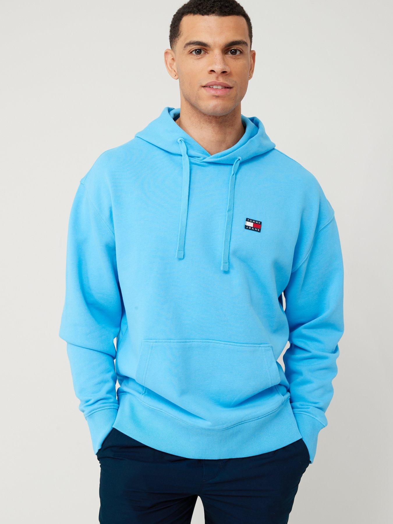 tommy jeans badge overhead hoodie