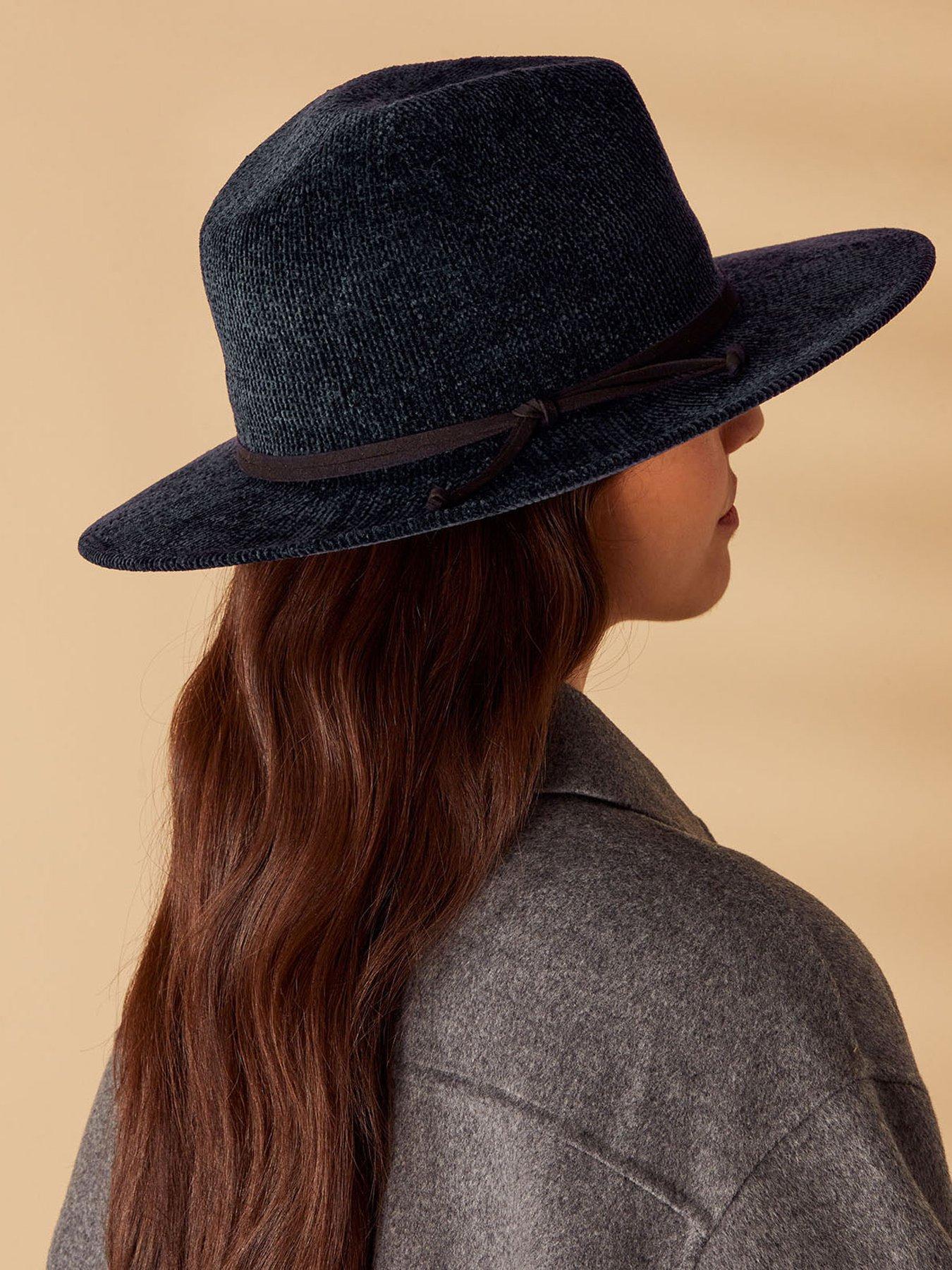  image of accessorize-chenille-packable-fedora