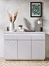  image of very-home-kara-sideboard-with-led-strip-light-white