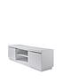  image of very-home-kara-tv-unit-with-led-strip-light-fits-up-to-55-inch-tv-white