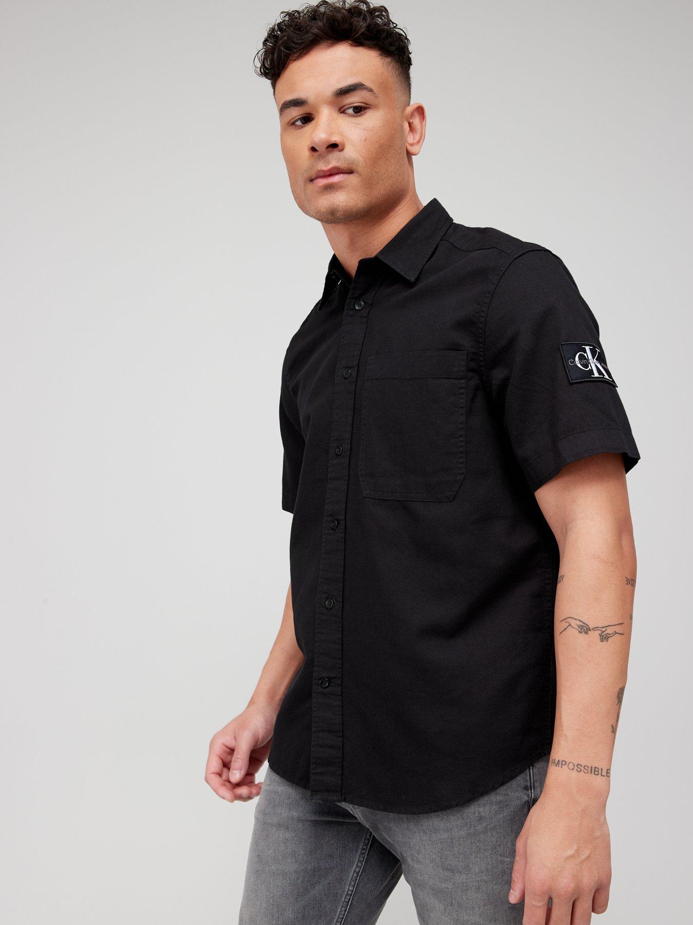 calvin-klein-jeans-linen-short-sleeve-shirt