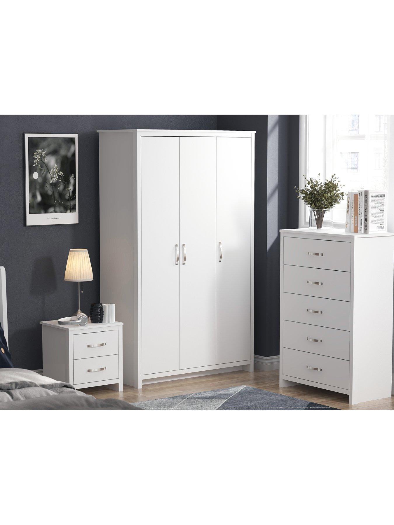 image of very-home-ely-2-drawer-bedside