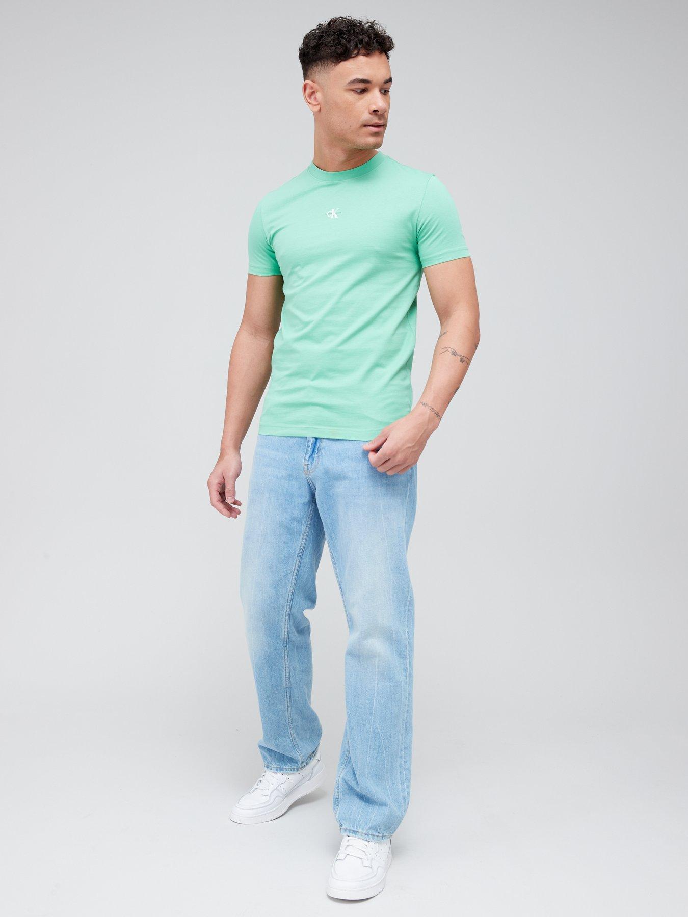  image of calvin-klein-jeans-micro-monologo-t-shirt