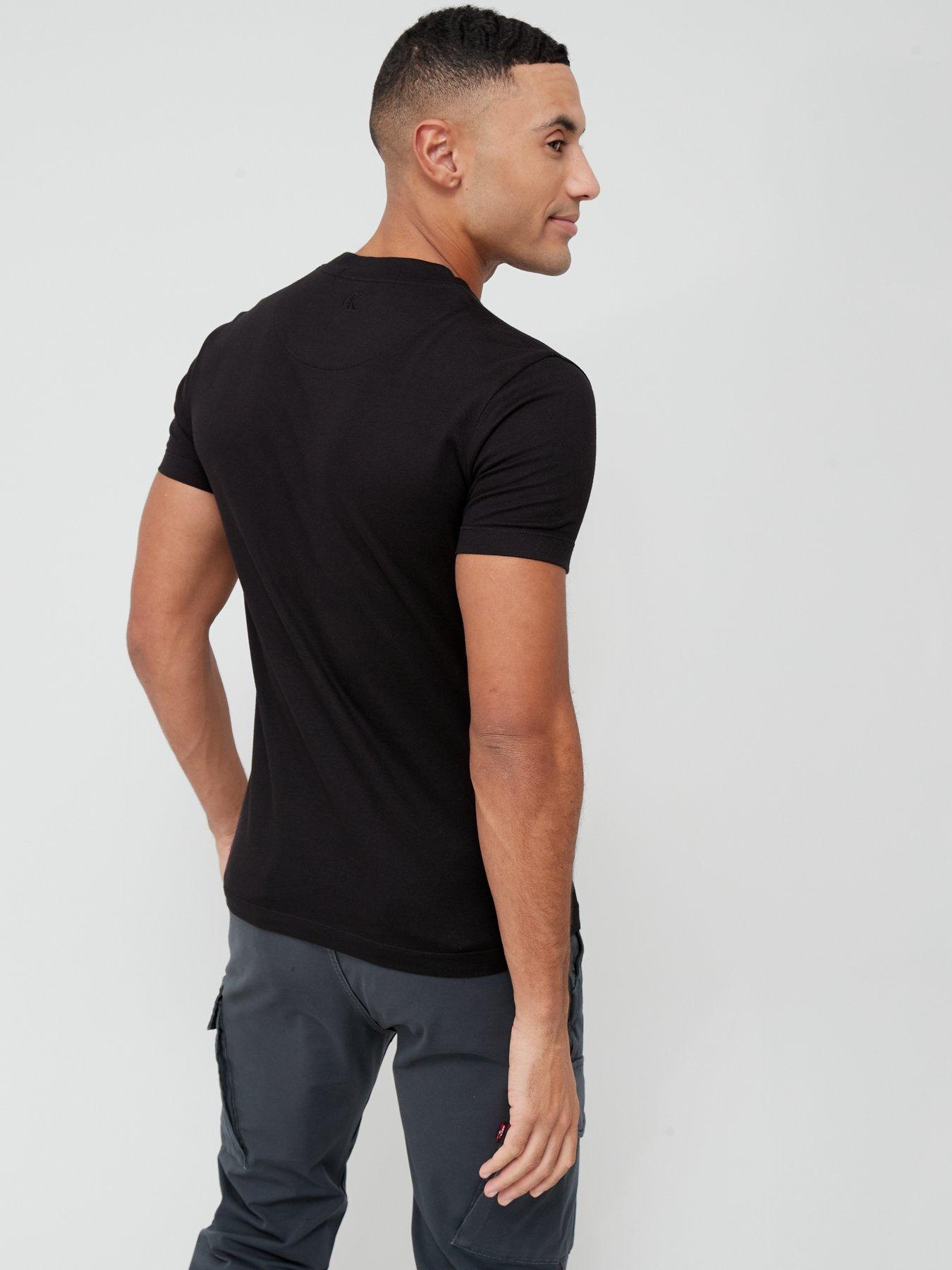 Calvin Klein Jeans INSTITUTIONAL T-SHIRT Black - Free delivery