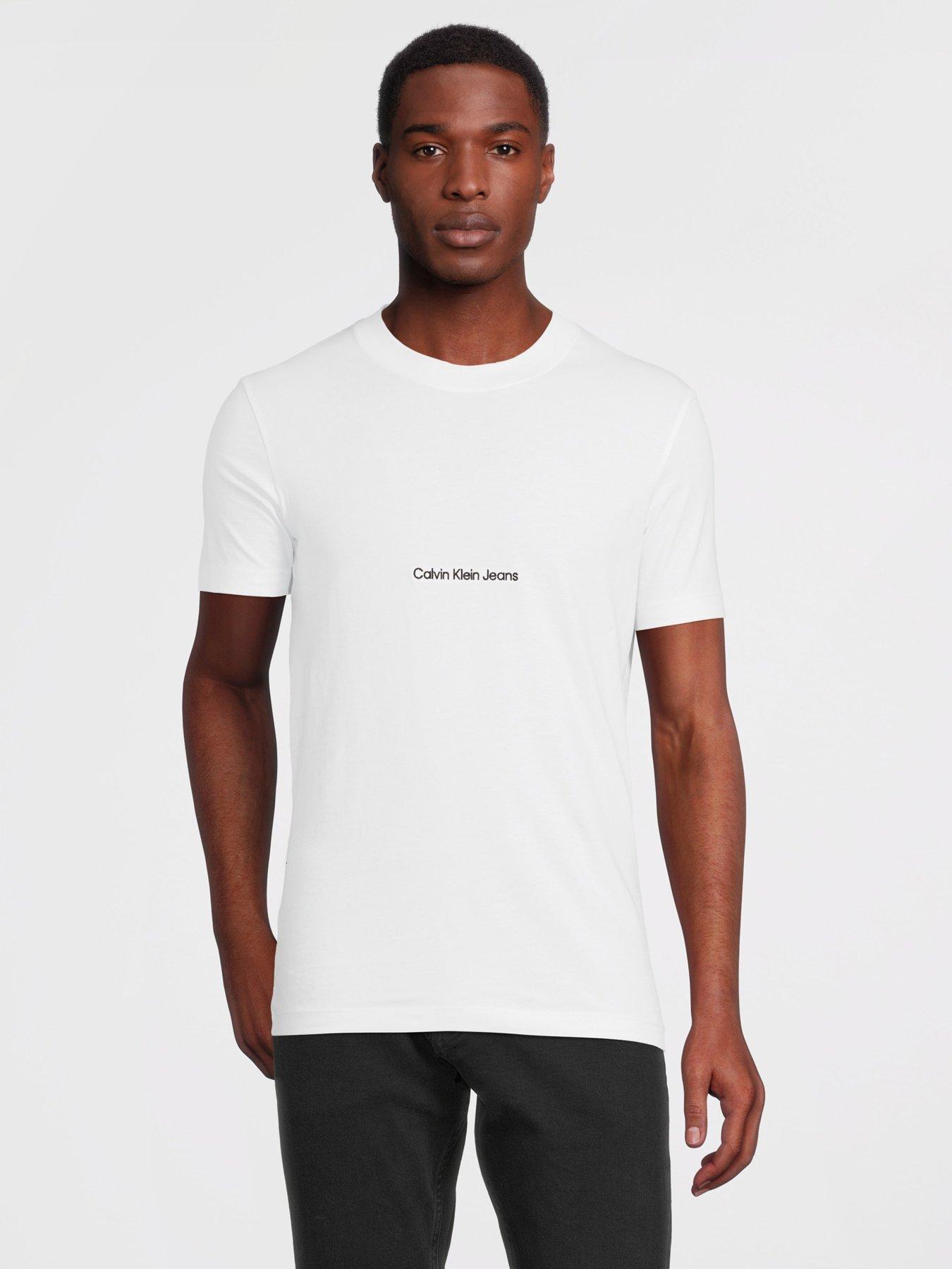 Calvin Klein Jeans INSTITUTIONAL T-SHIRT Black - Free delivery