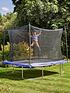  image of sportspower-10ftx8ft-bounce-pro-rectangular-trampoline-amp-enclosure