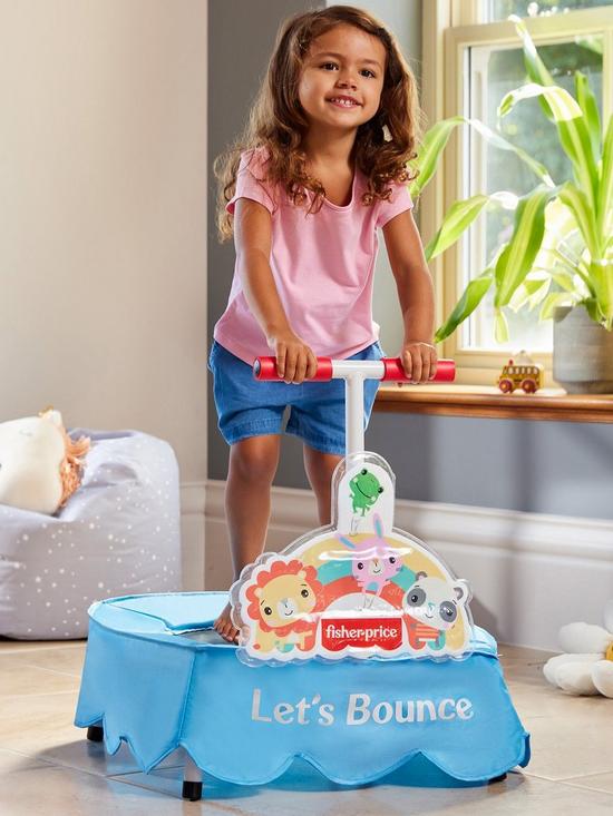 front image of fisher-price-toddler-trampoline