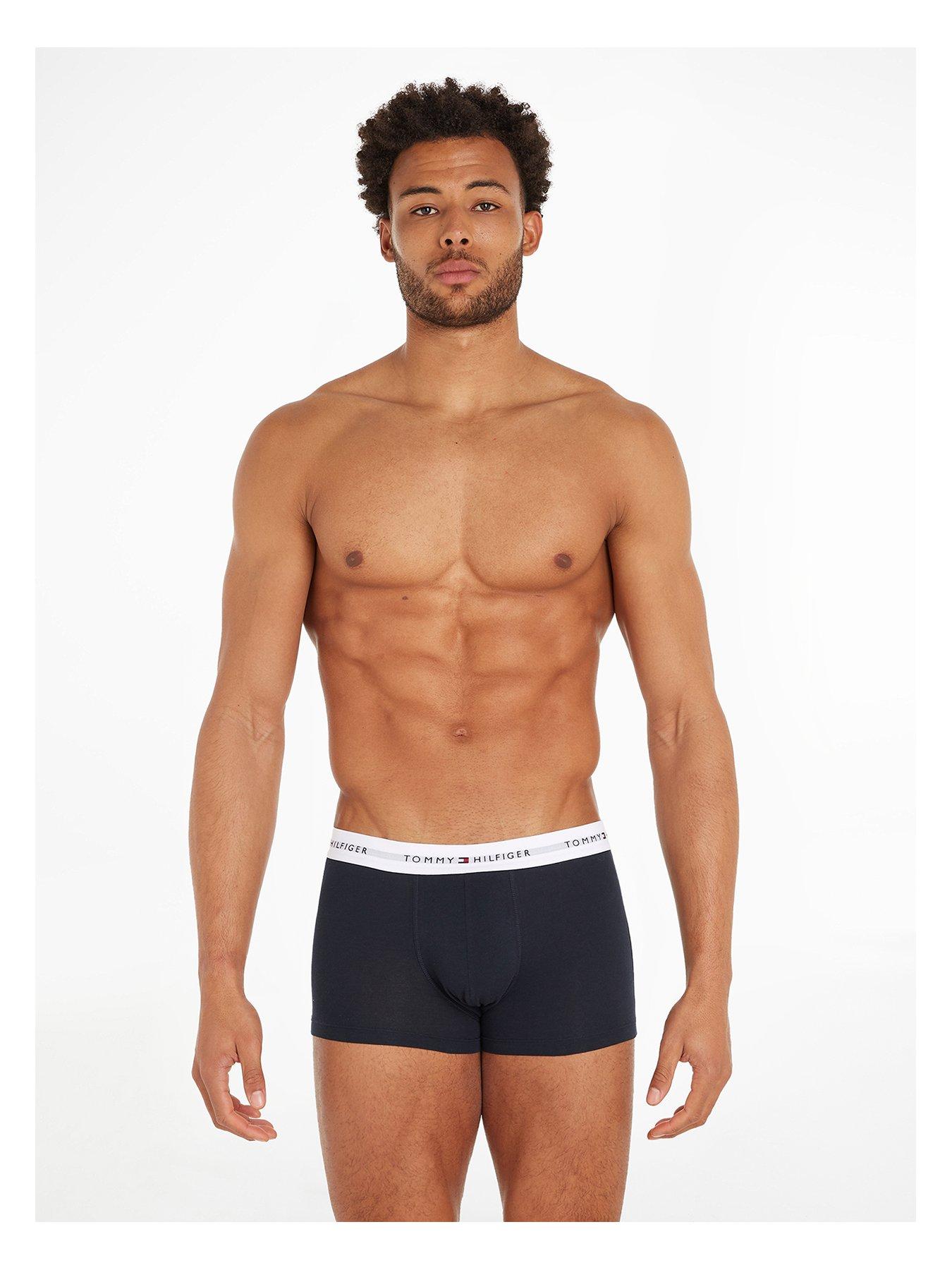 Image 2 of 5 of Tommy Hilfiger 3Pack Trunks - Navy