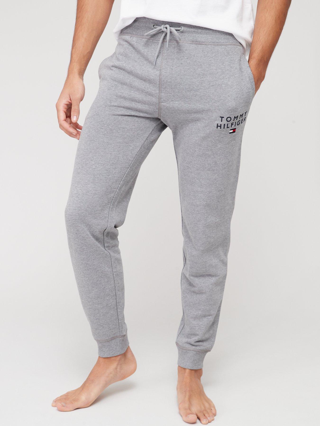  image of tommy-hilfiger-loungewear-pants-grey