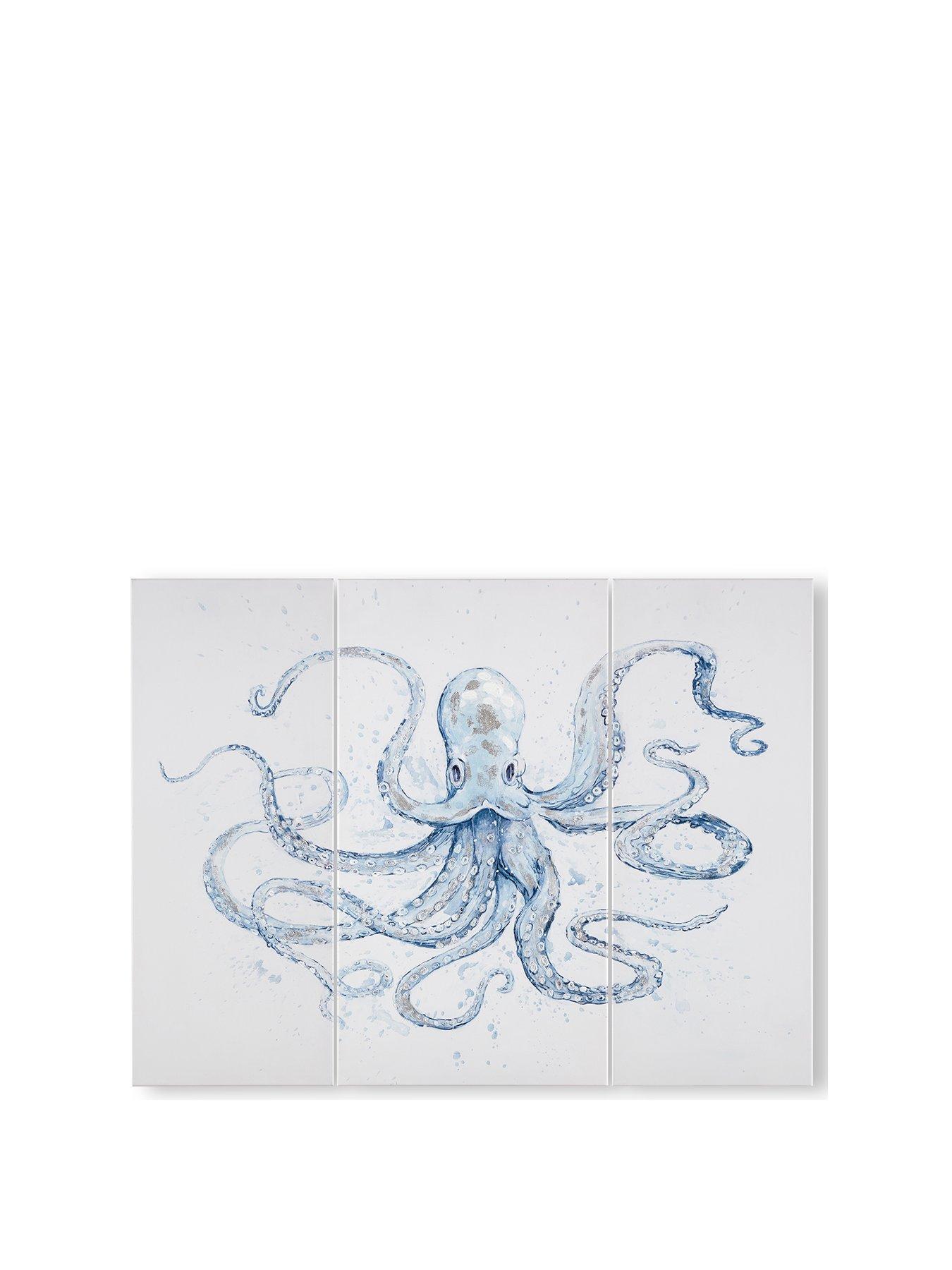 Art For The Home Under The Sea 3 Piece Canvas Wall Art