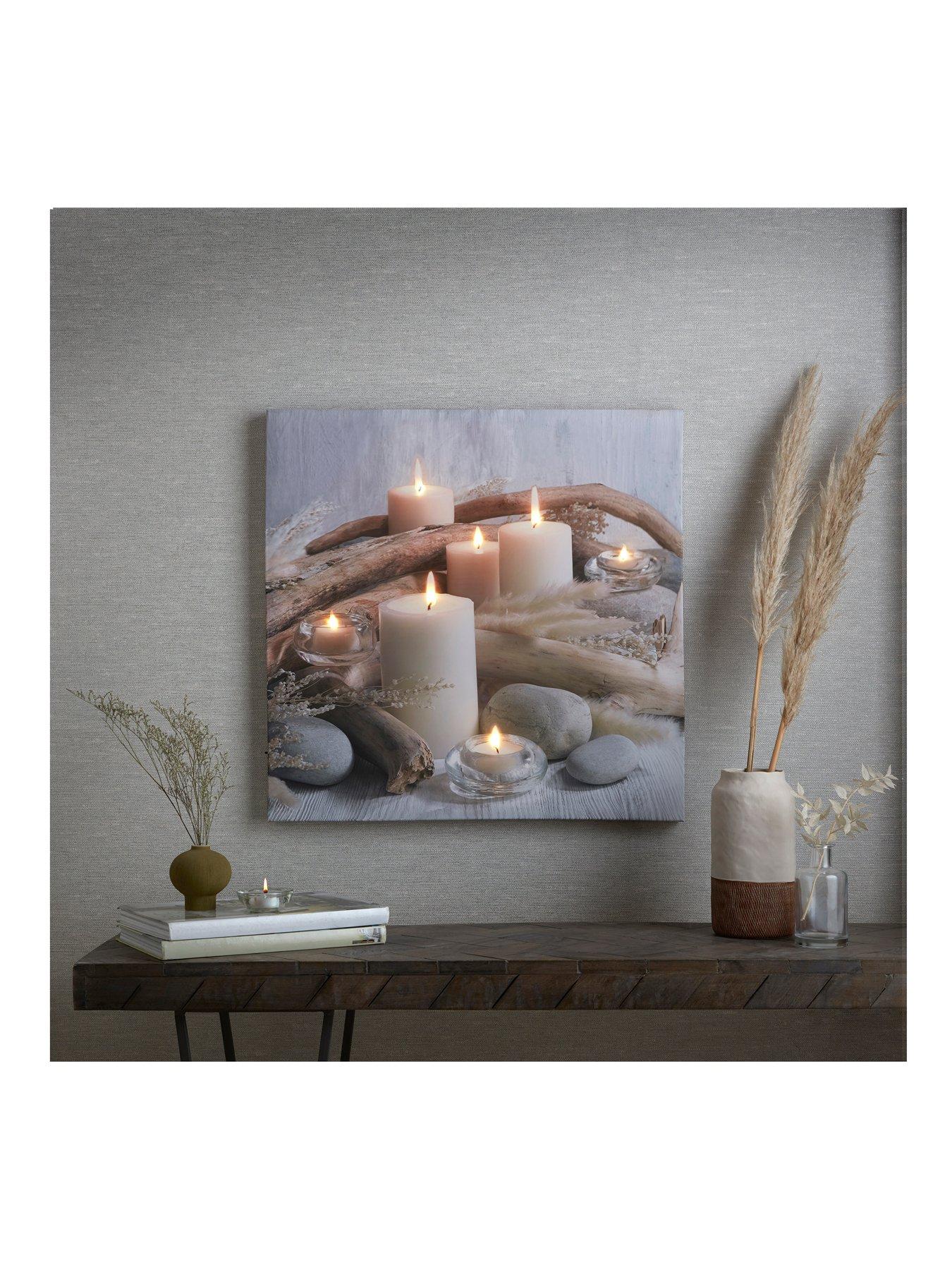 Art For The Home Serene Shores LED Canvas Wall Art