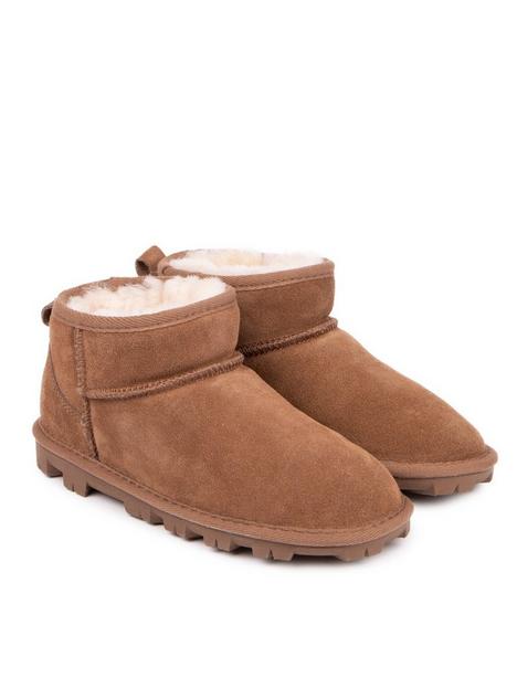 just-sheepskin-grace-mini-boots-brown