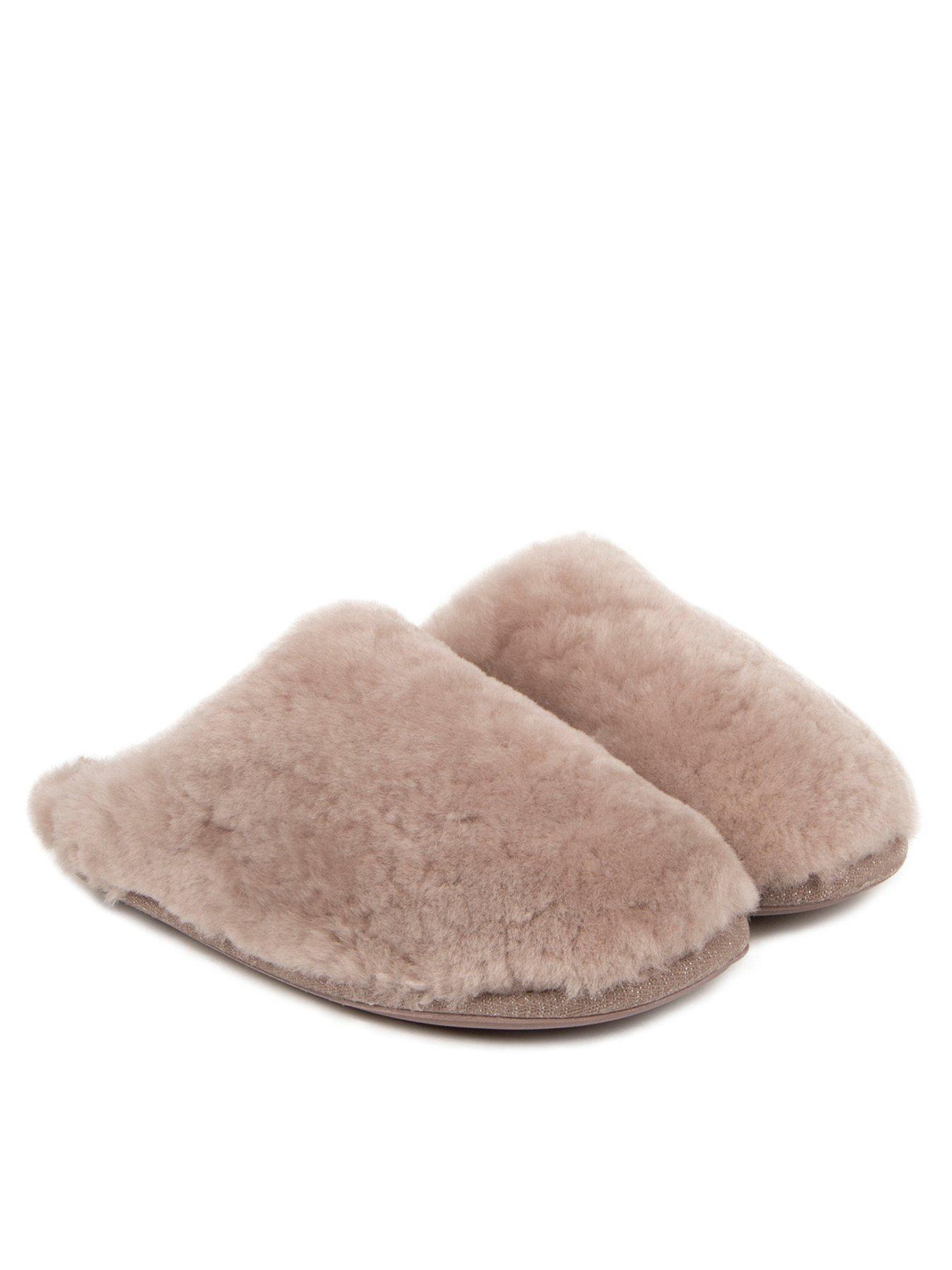 undefined Louise ladies sheepskin slippers - Light Brown