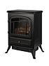  image of russell-hobbs-rhefstv1002b-185kw-black-electric-stove-fire
