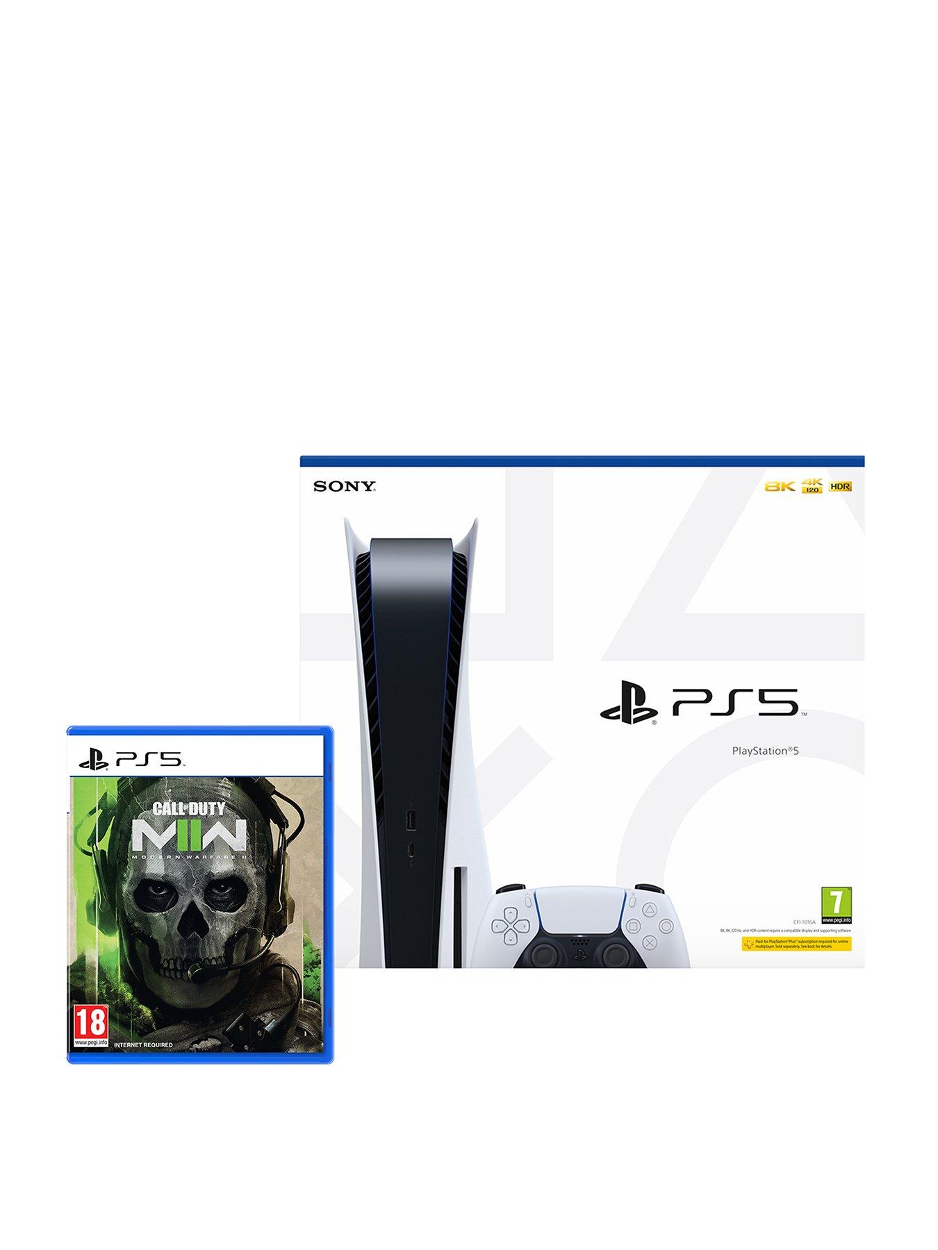 front image of playstation-5-disc-console-amp-call-of-dutynbspmodern-warfare-ii