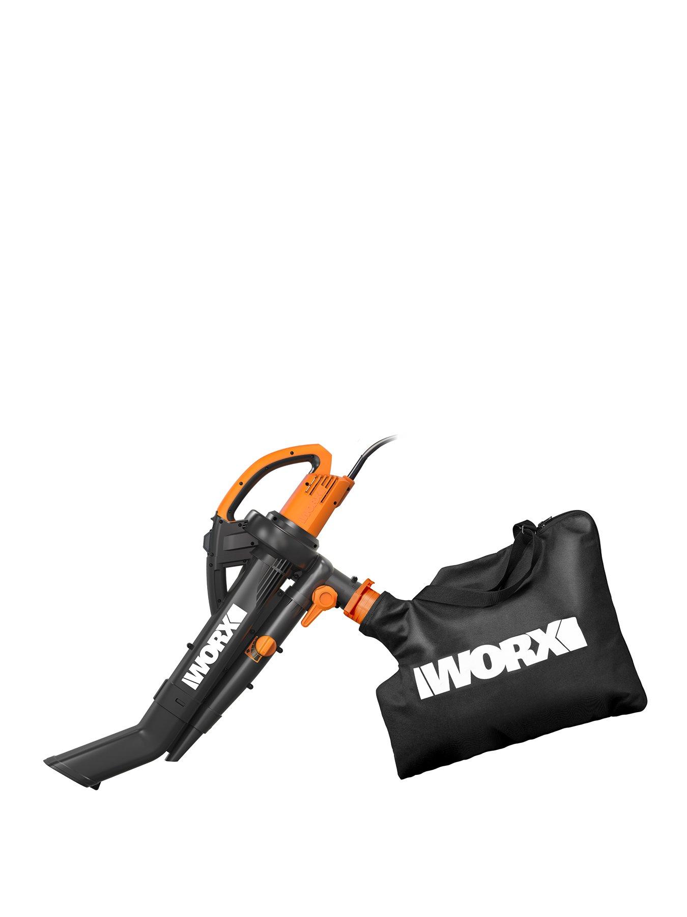 Worx 3000W Electric Corded 3-in-1 Leaf Blower Mulcher  &  Vacuum