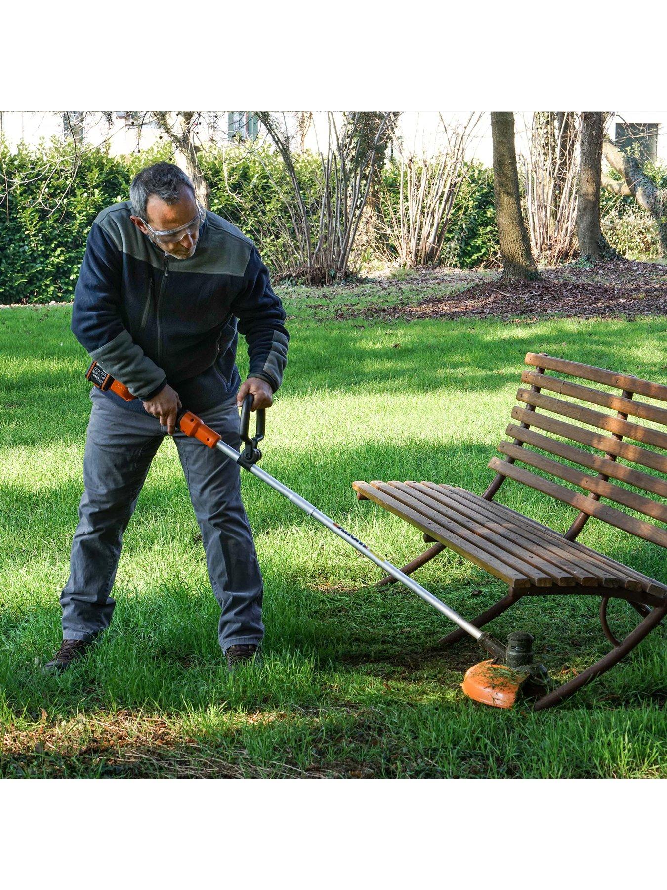 Image 5 of 7 of Worx 40V PowerShare 33cm Cordless Grass Trimmer with x2 2.0Ah Batteries &amp; Charger