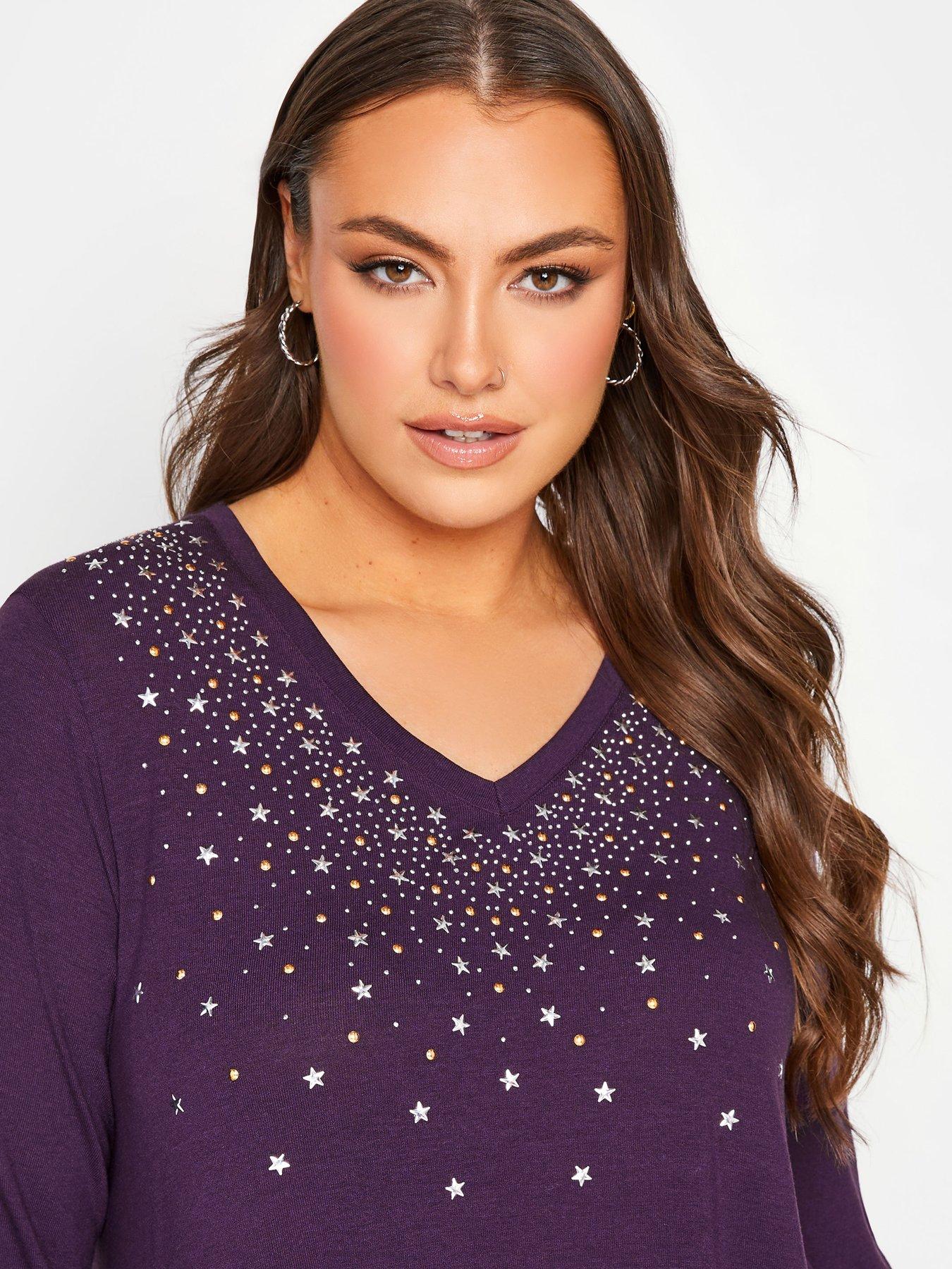 image of yours-stud-swing-top-purple