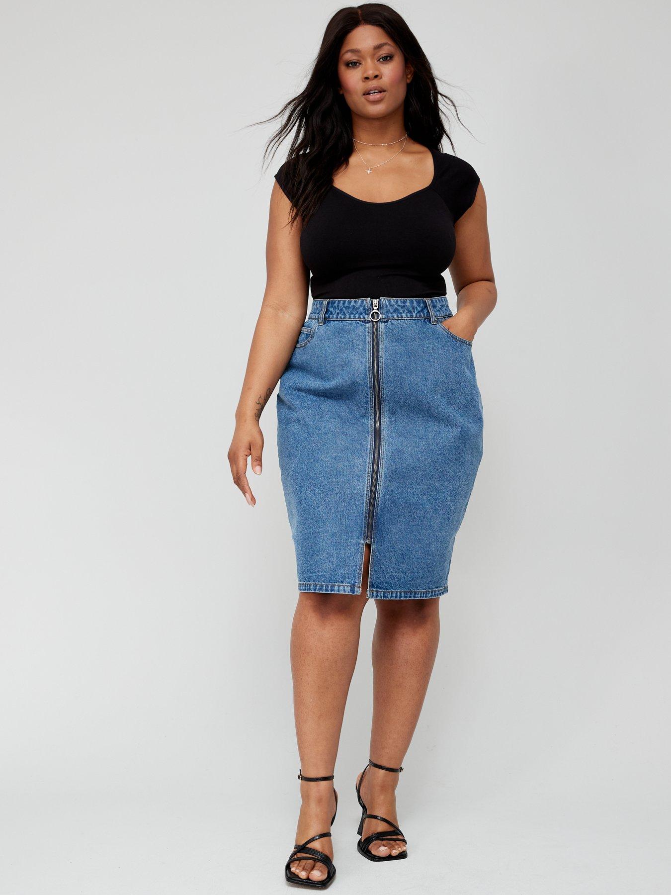 Denim skirt clearance very