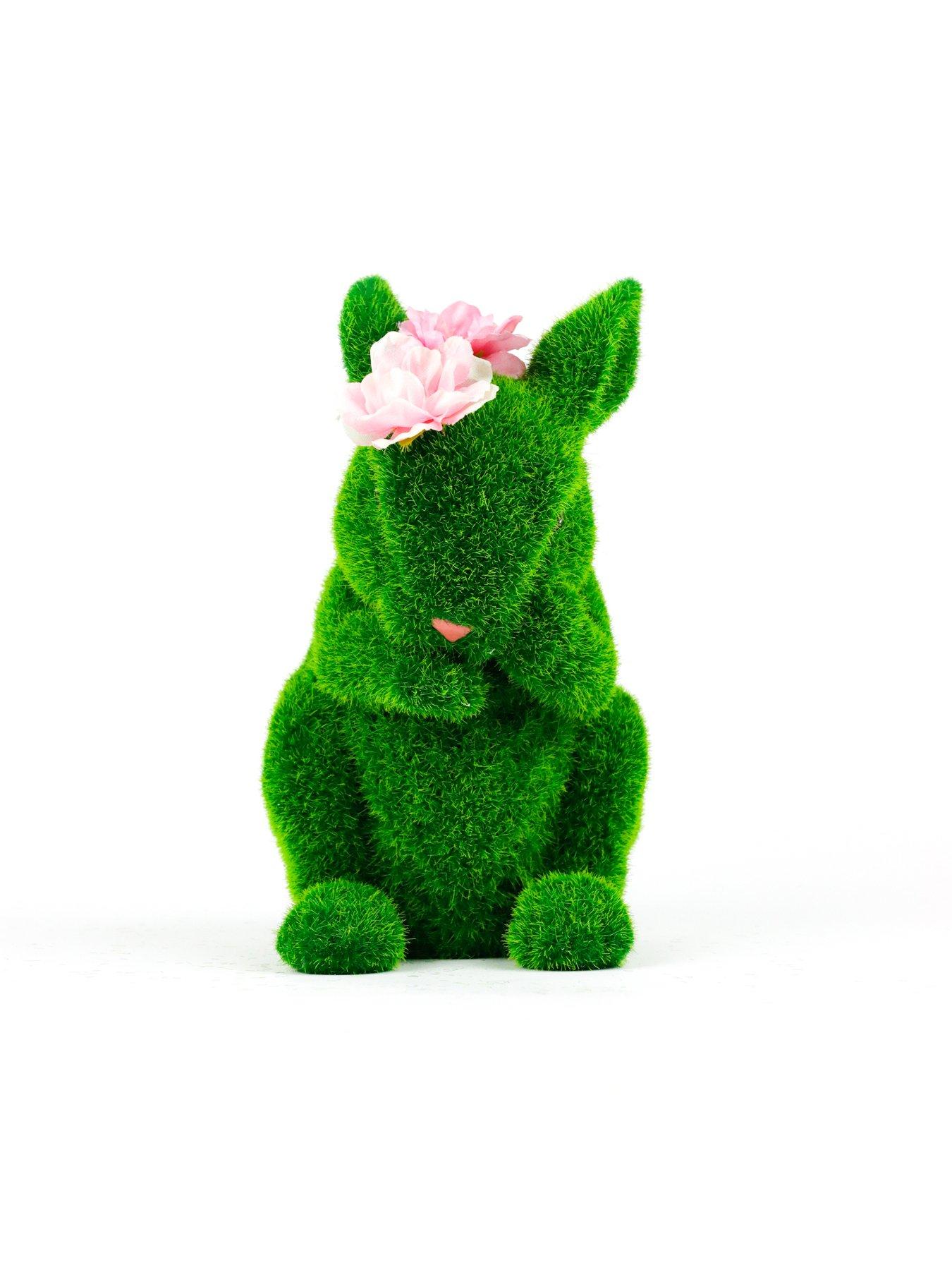  image of streetwize-green-flock-springnbsprabbit-cleaning-face