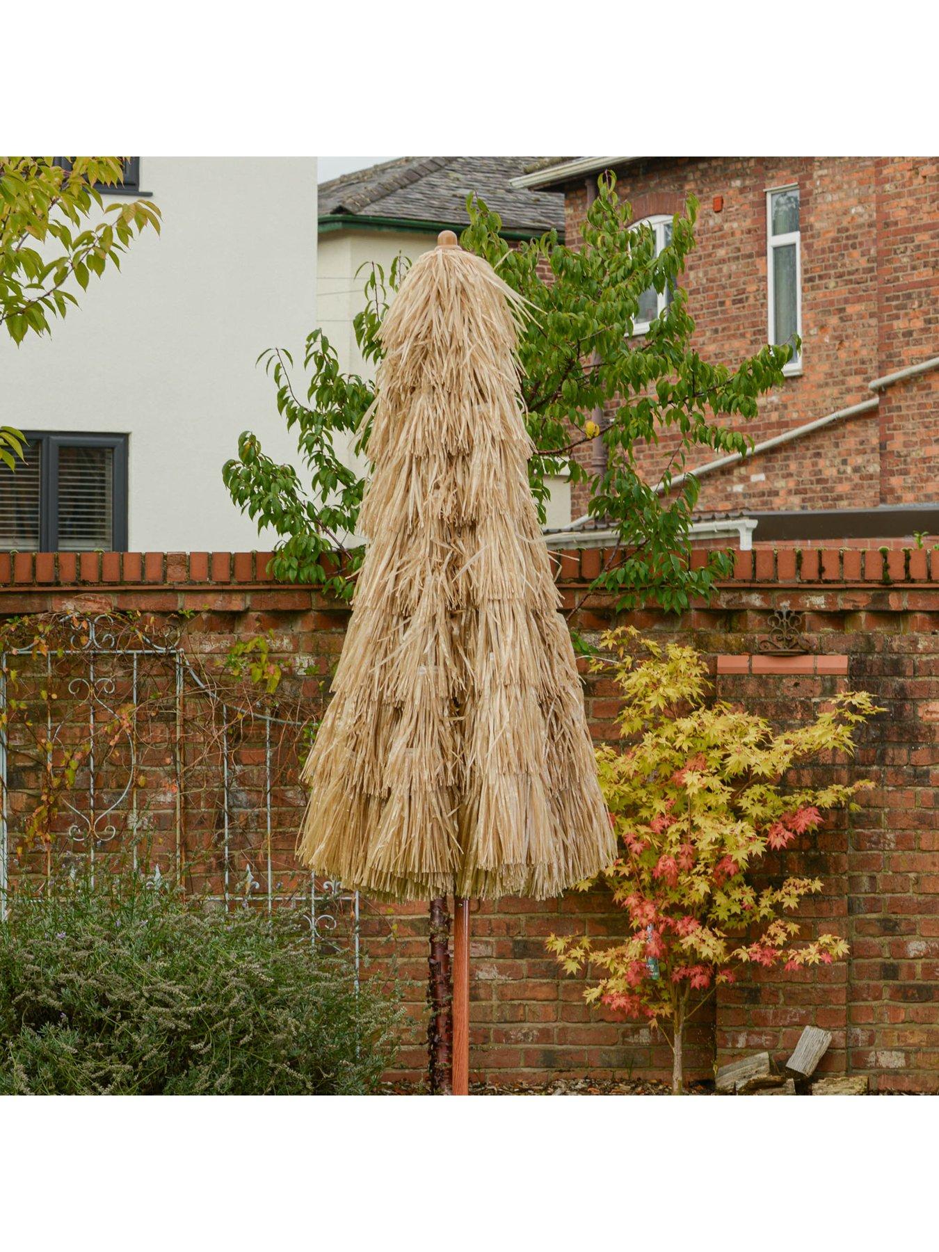  image of streetwize-straw-beach-umbrella