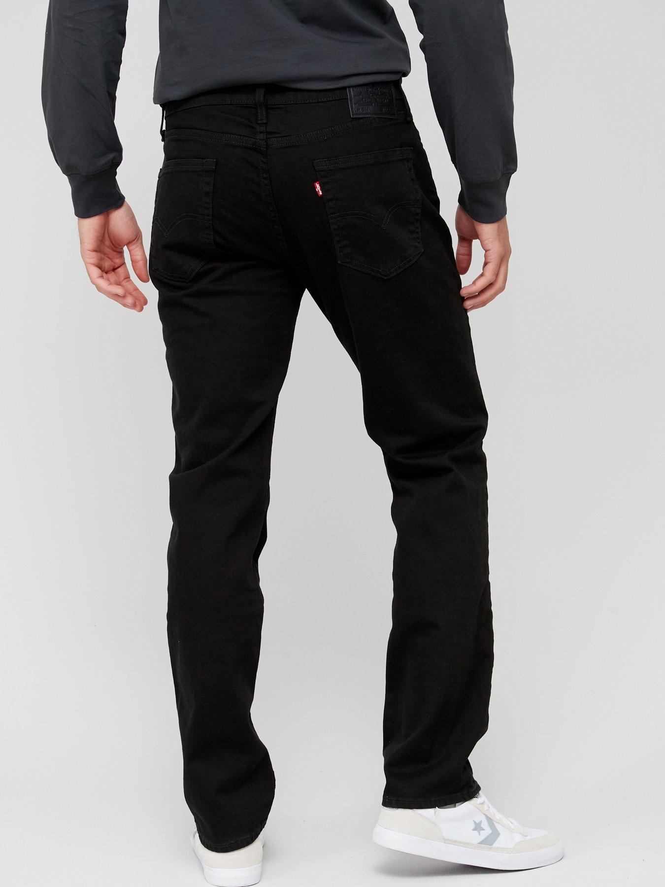 Levi s 514 Straight Fit Jeans Nightshine Black littlewoods
